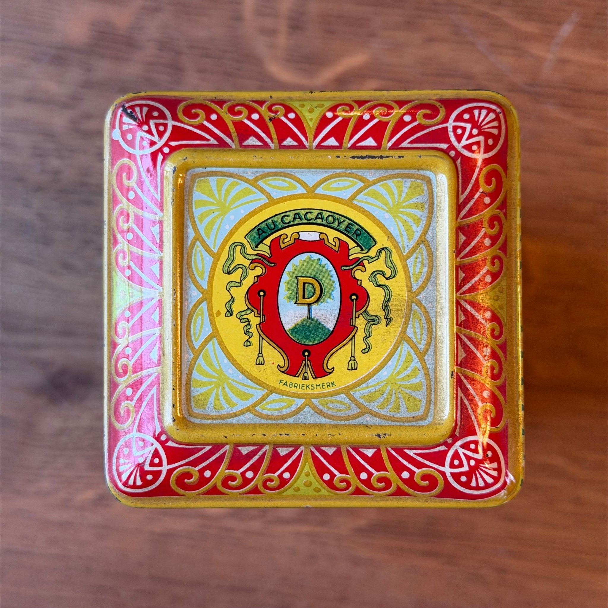 Antiek Droste Cacao Blik – Iconisch Verpleegsterontwerp – Nederland - The Collectionist