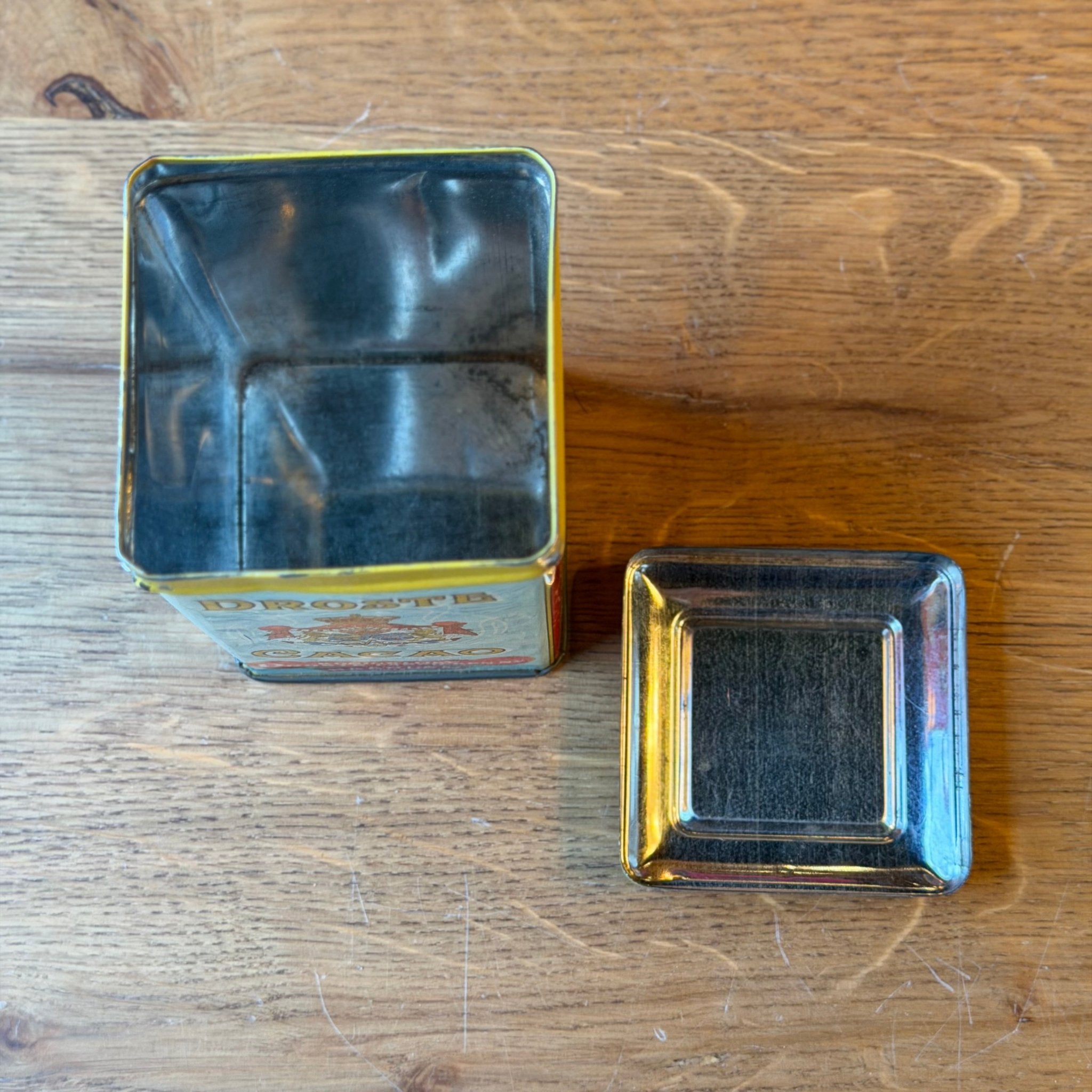 Antiek Droste Cacao Blik – Iconisch Verpleegsterontwerp – Nederland - The Collectionist