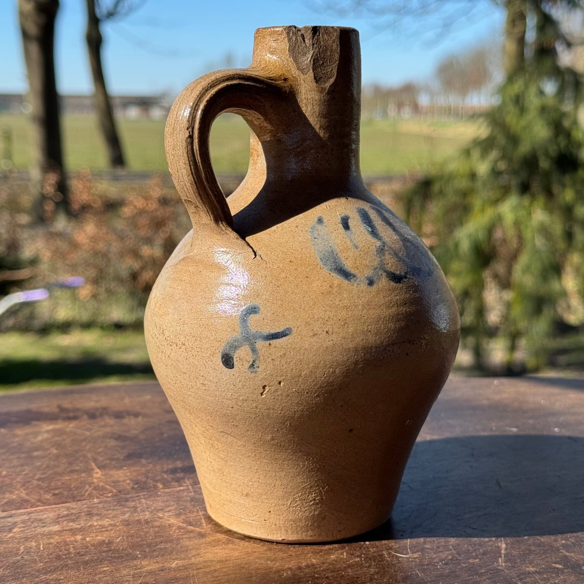 Antiek Keuls Aardewerk Kruik - The Collectionist