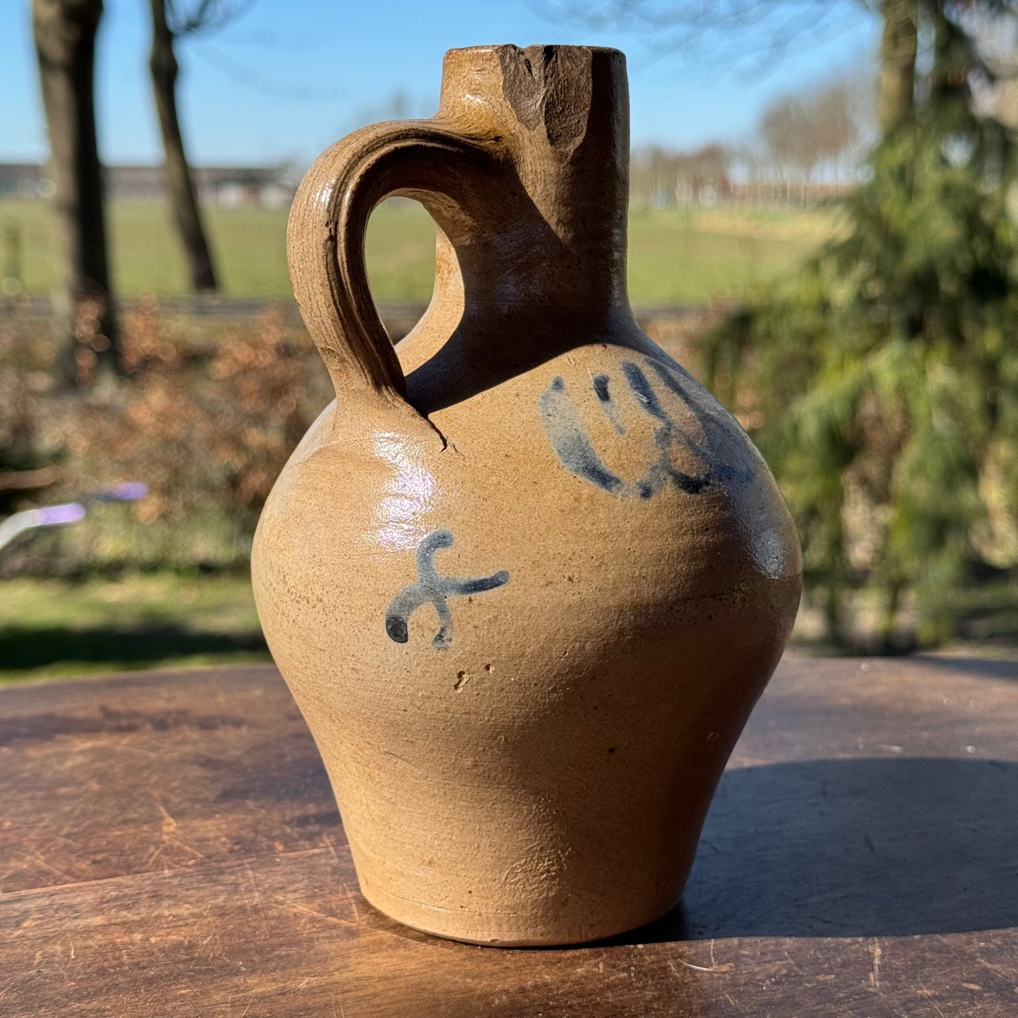 Antiek Keuls Aardewerk Kruik - The Collectionist