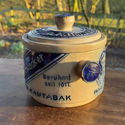 Antieke Nordhäuser Kautabak Echter Hanewacker Tabakspot 1920 - The Collectionist