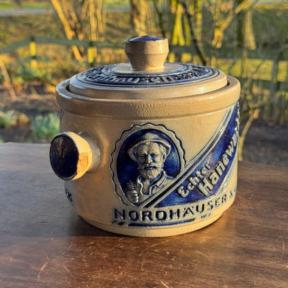 Antieke Nordhäuser Kautabak Echter Hanewacker Tabakspot 1920 - The Collectionist