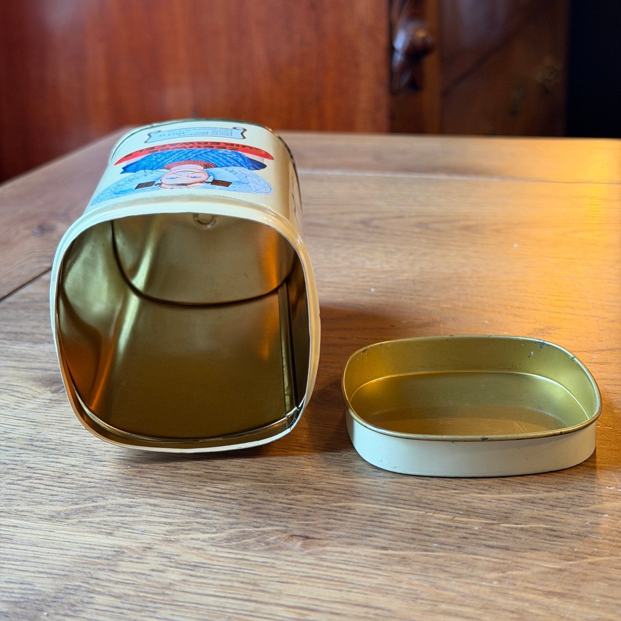 Bewaarblik voor Zeeuwse suikerwafels met klassieke illustratie - The Collectionist