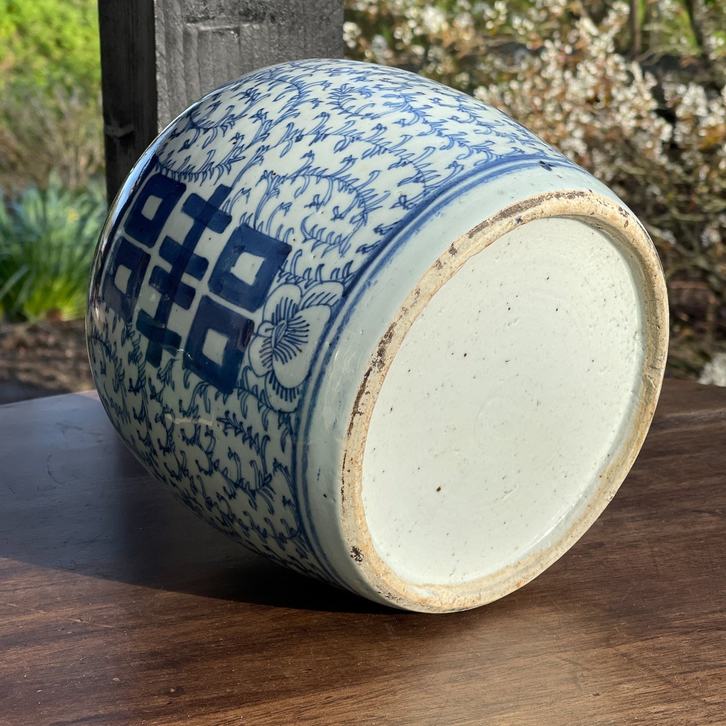 Blauw Chinese Gemberpot, 19e eeuw - The Collectionist