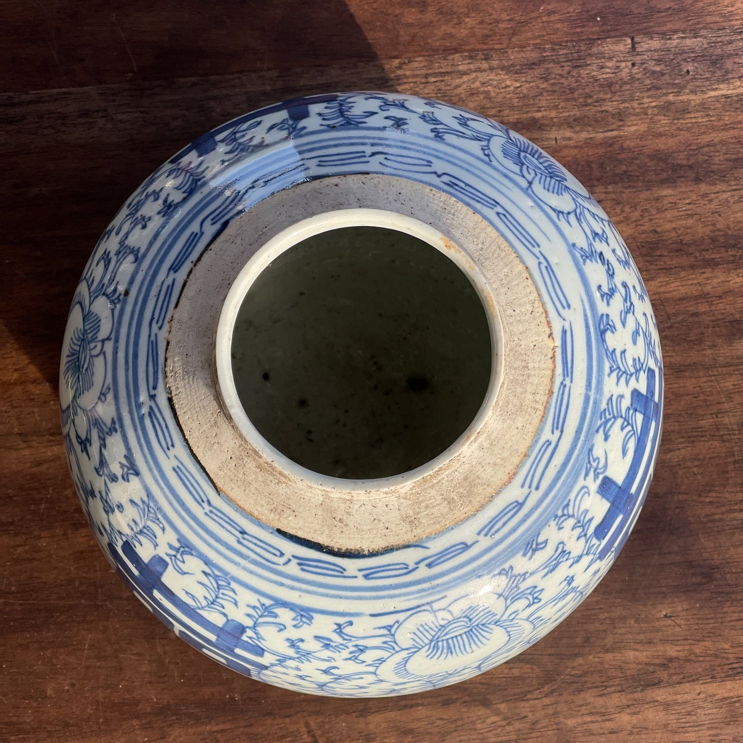 Blauw Chinese Gemberpot, 19e eeuw - The Collectionist