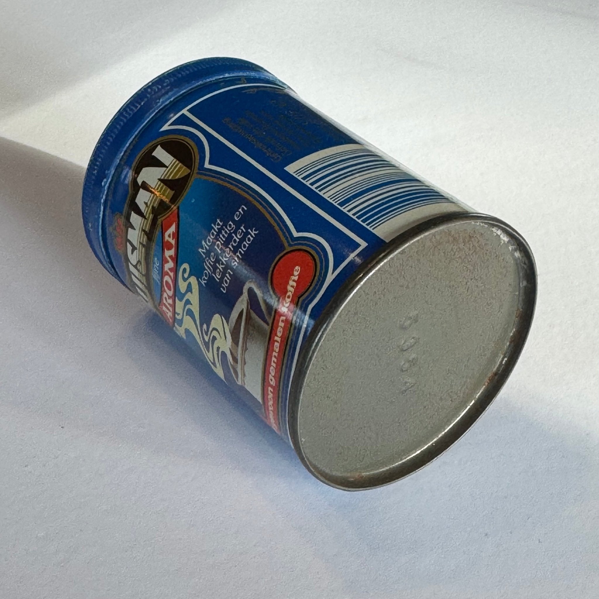 Buisman Fijne Aroma koffiebus met originele maatlepel (ca.1980s) - The Collectionist