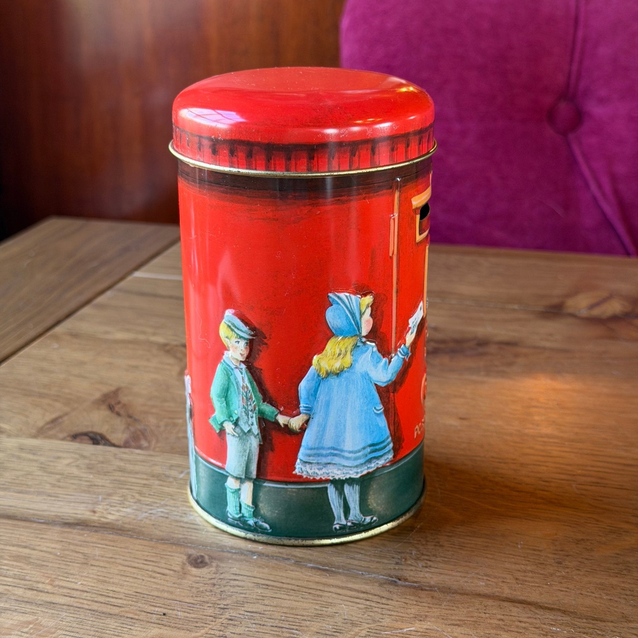 Churchill’s Post Box Money Tin – Engelse Postbus Spaarpot Blik