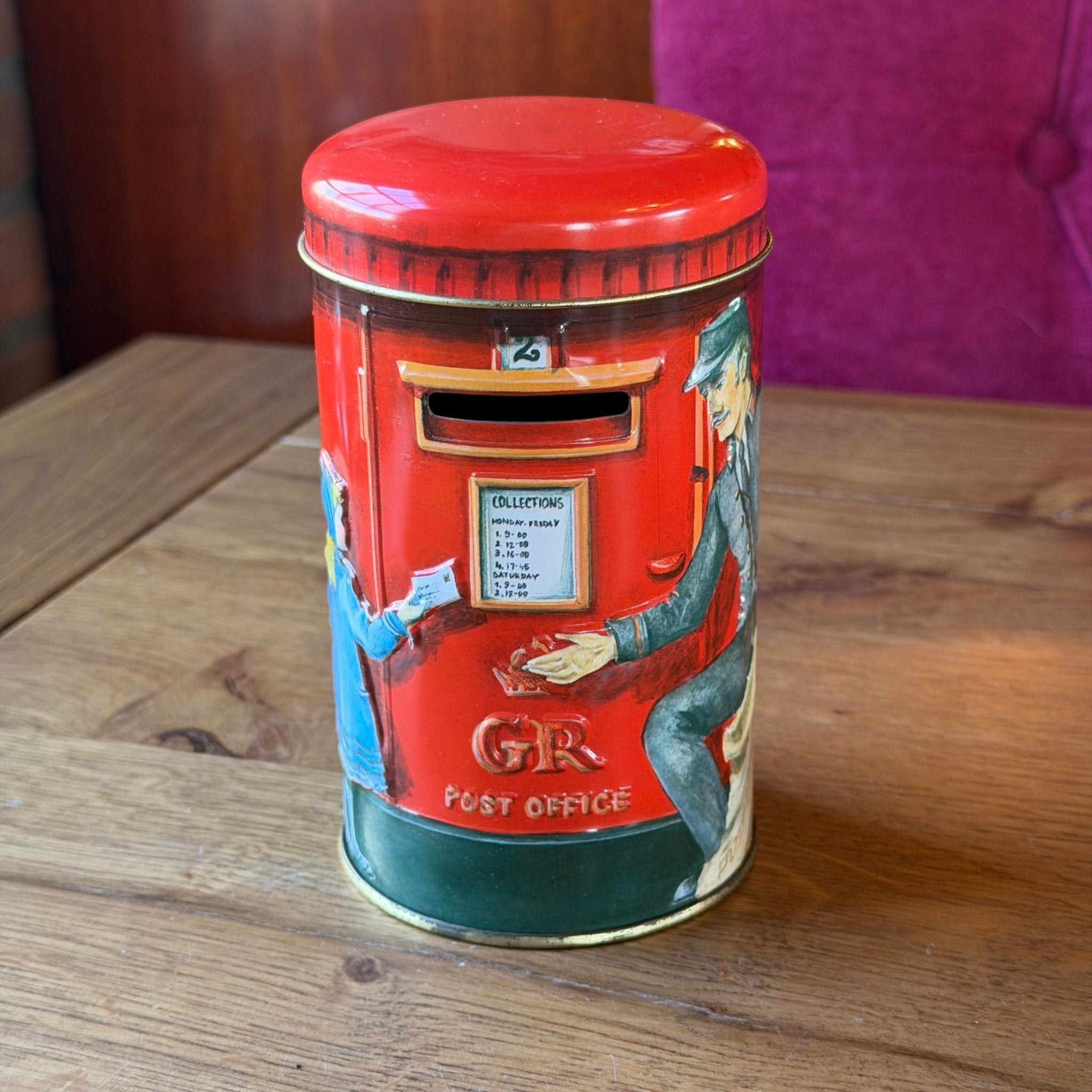 Churchill’s Post Box Money Tin – Engelse Postbus Spaarpot Blik