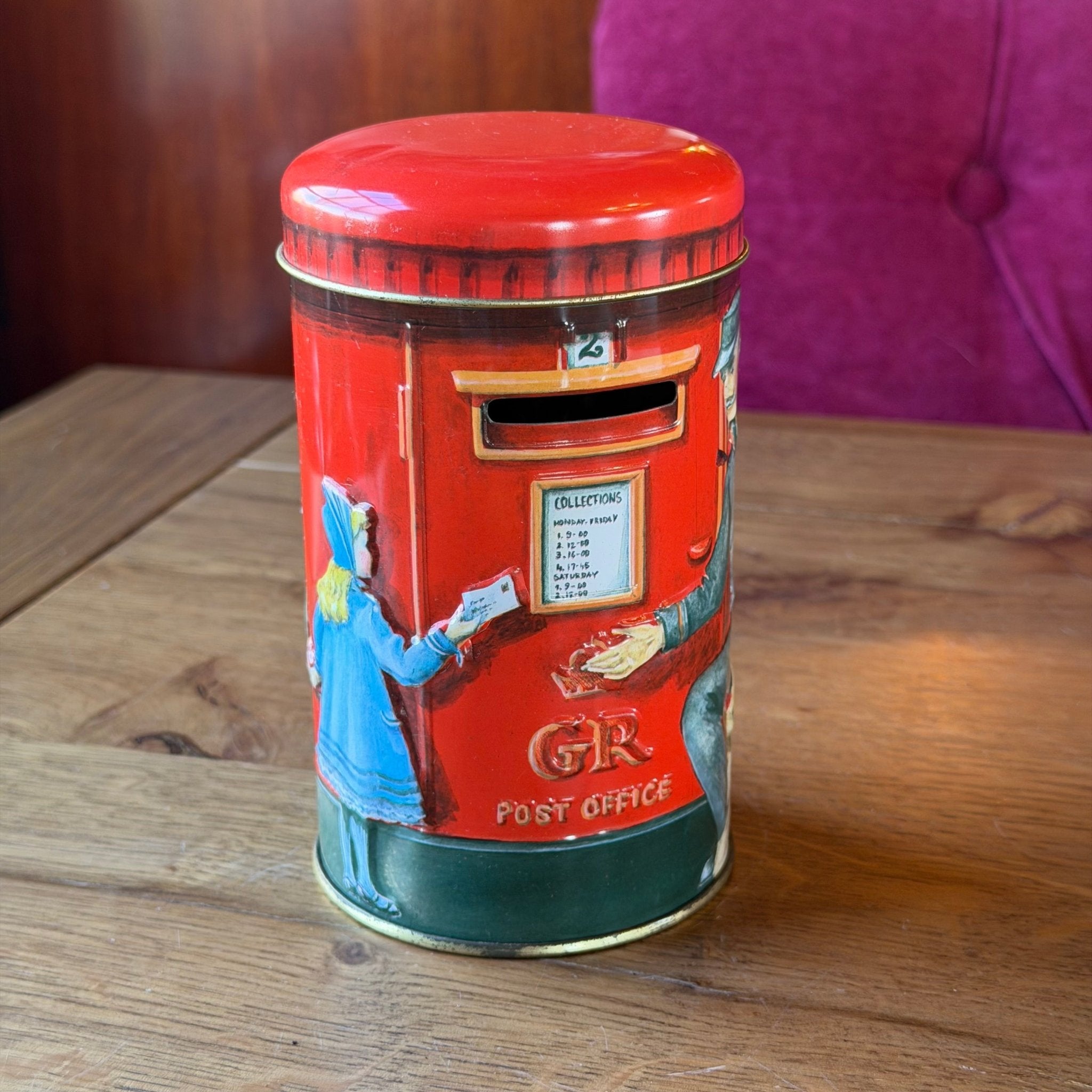 Churchill’s Post Box Money Tin – Engelse Postbus Spaarpot Blik