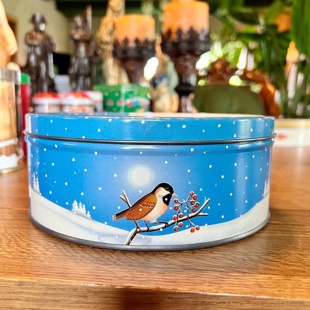 Danish Butter Cookies Blik met Winters Tafereel - The Collectionist