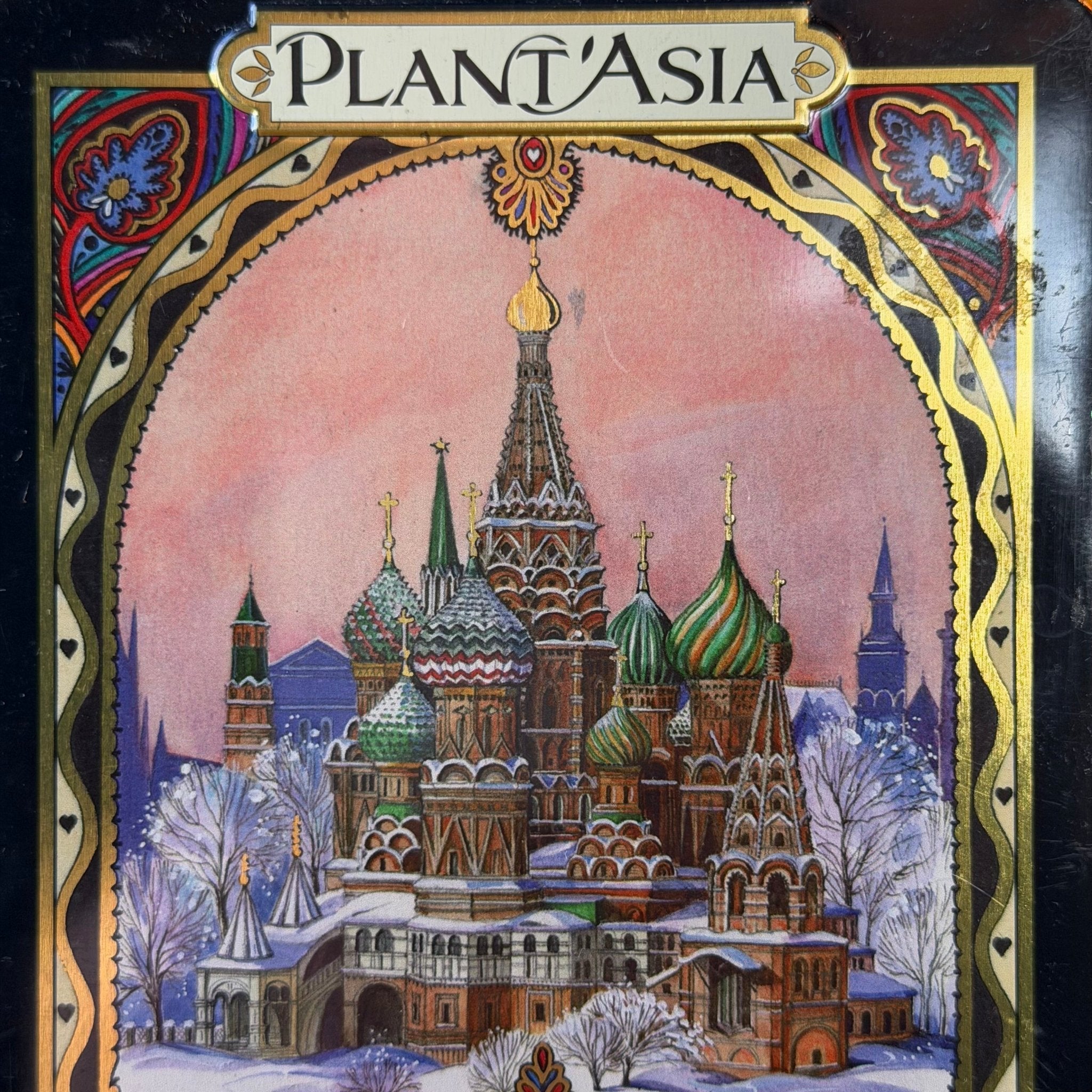 Decoratief Theeblik Plant’Asia – Thé Noir Bio Goût Russe – Darjeeling