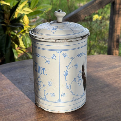 Emaille Koffie Thee en Suiker Bussen - The Collectionist