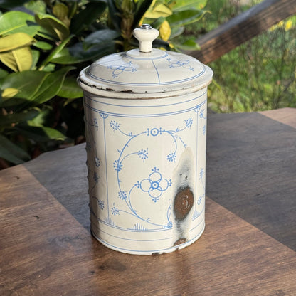 Emaille Koffie Thee en Suiker Bussen - The Collectionist