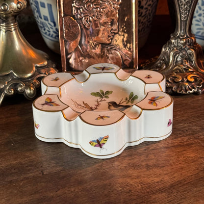 Herend Porselein Asbak Met Vogels - The Collectionist