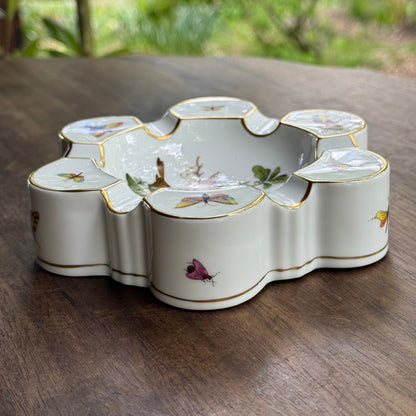 Herend Porselein Asbak Met Vogels - The Collectionist