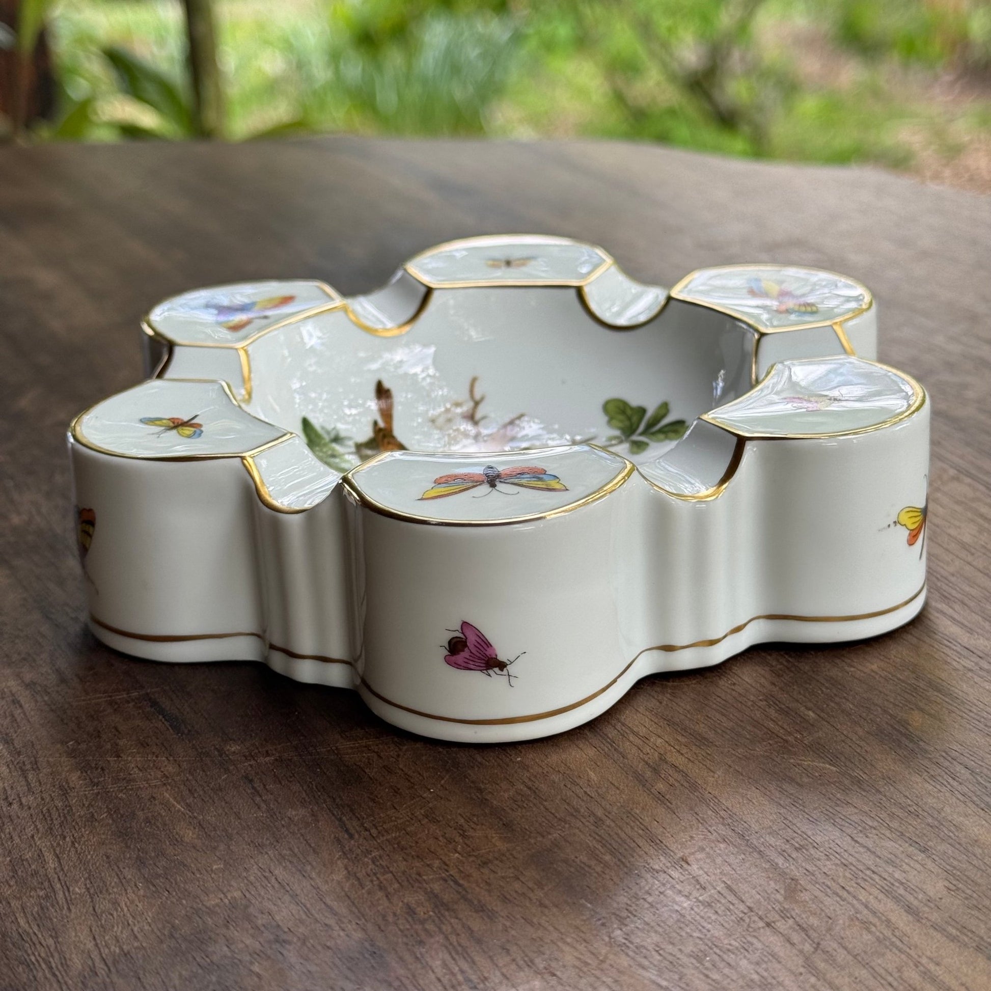 Herend Porselein Asbak Met Vogels - The Collectionist