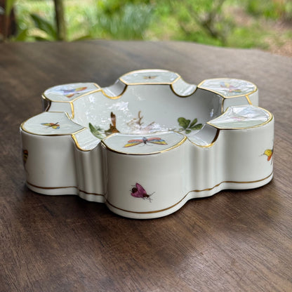 Herend Porselein Asbak Met Vogels - The Collectionist