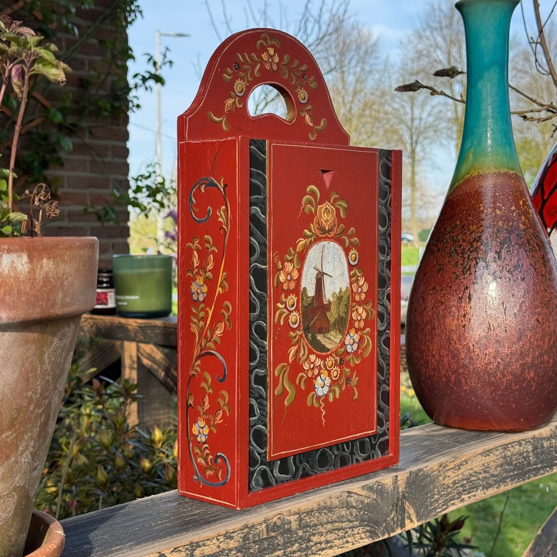 Hindeloopen Houten Schooltas - The Collectionist