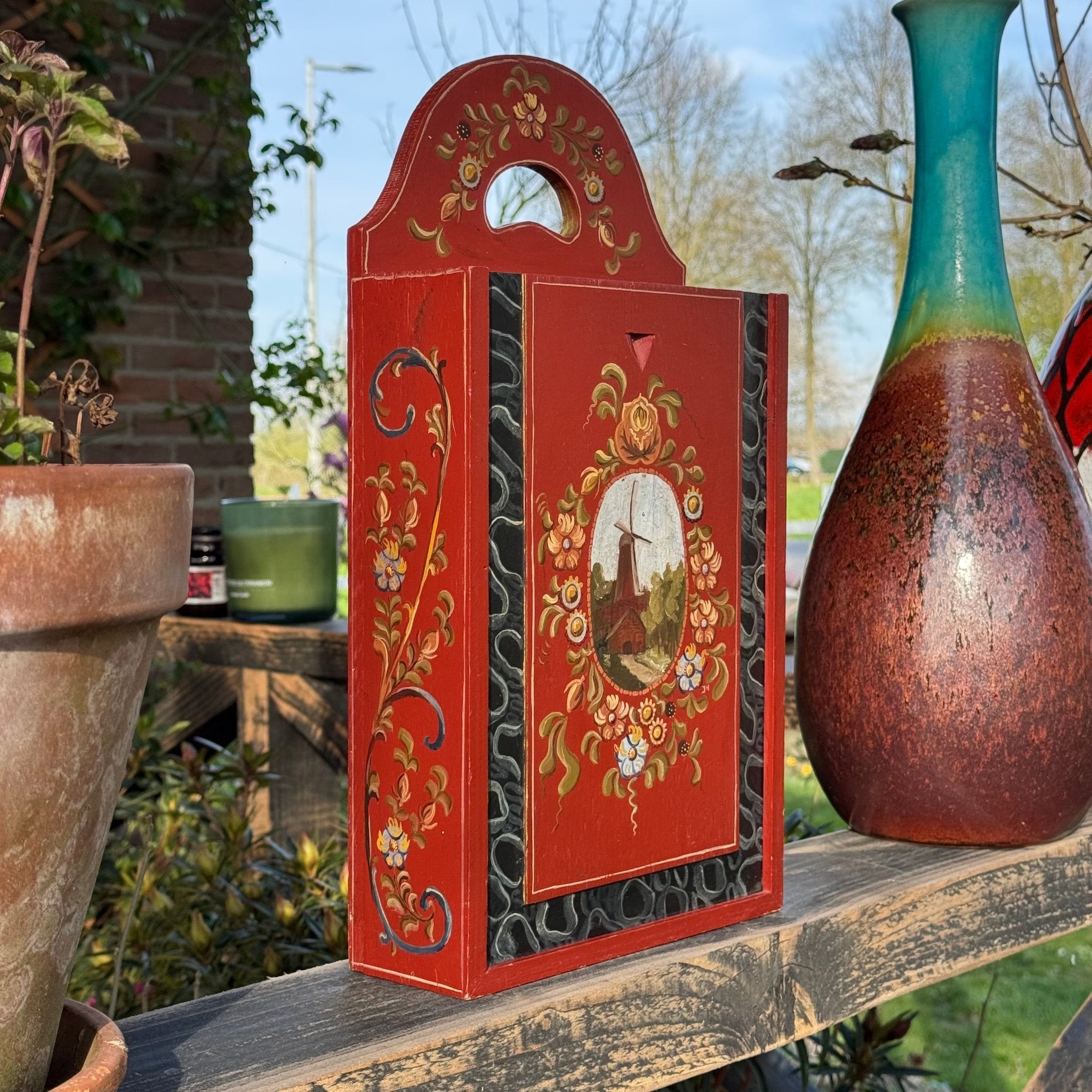 Hindeloopen Houten Schooltas - The Collectionist