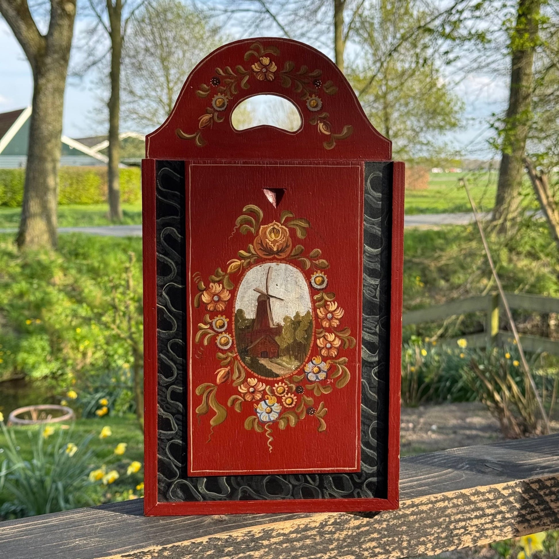 Hindeloopen Houten Schooltas - The Collectionist