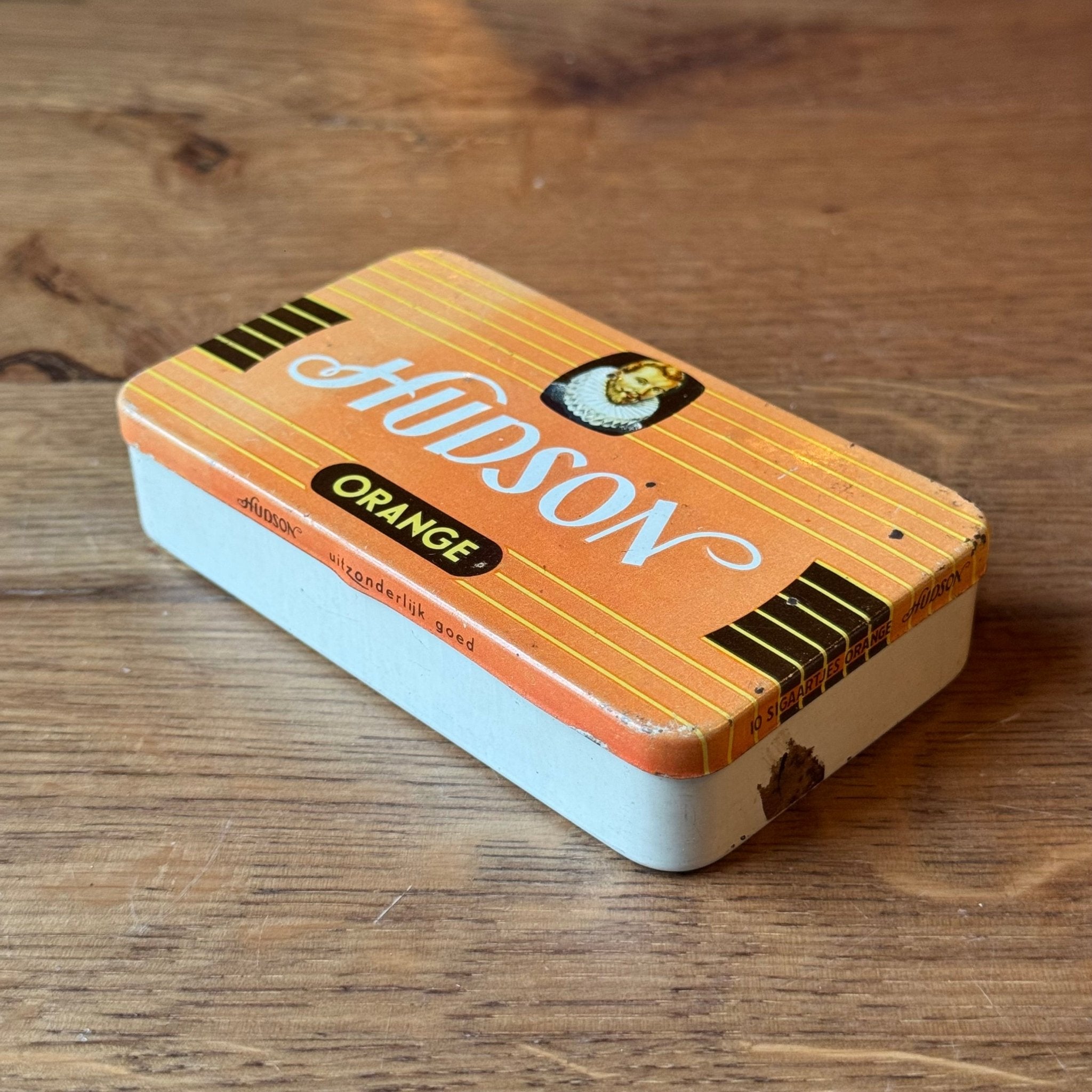 Hudson Orange sigarenblik – Roosendaal Holland - The Collectionist