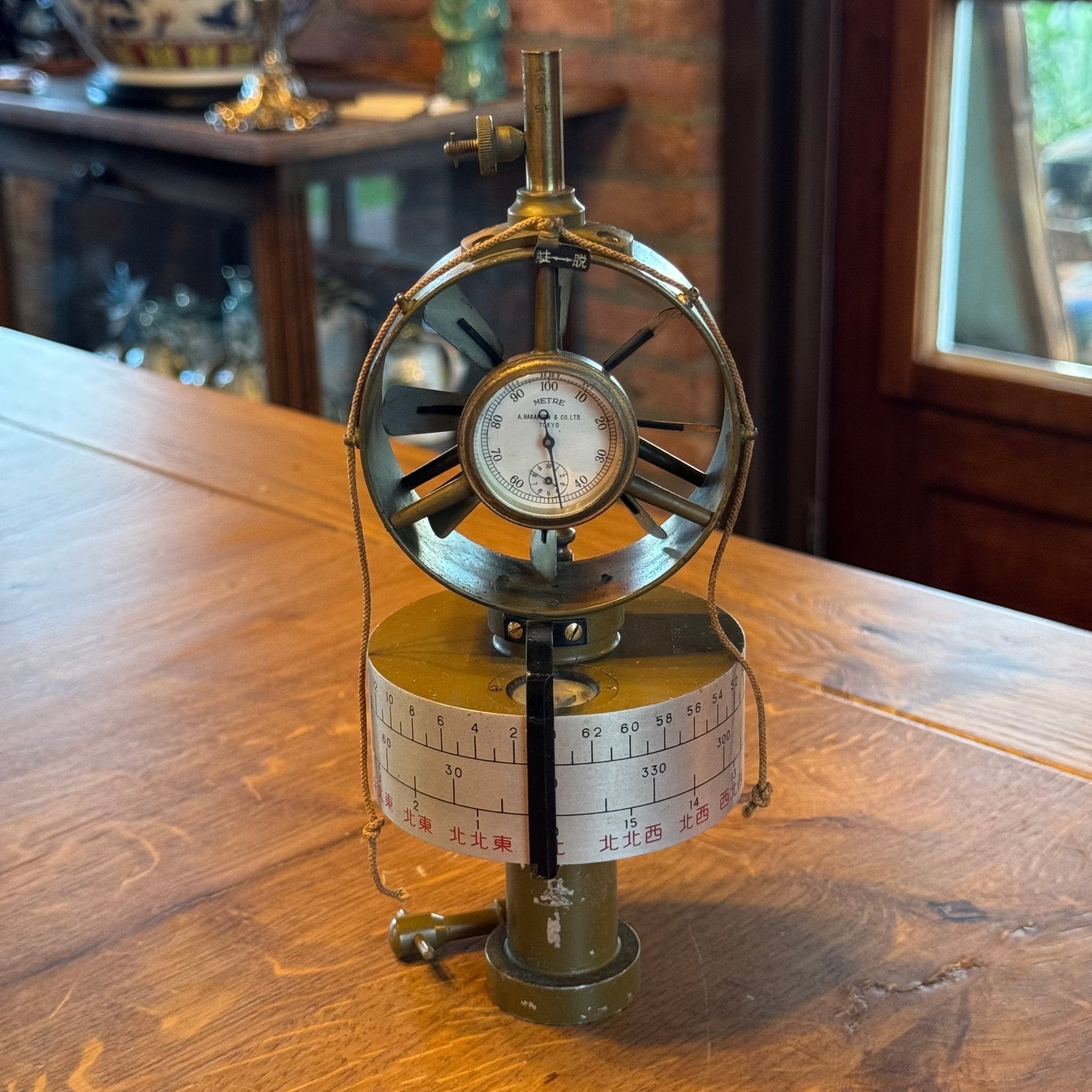 Japanse militaire veld anemometer (ca. 1930–1945) – A. Nakamura Co. Ltd., Tokyo - The Collectionist
