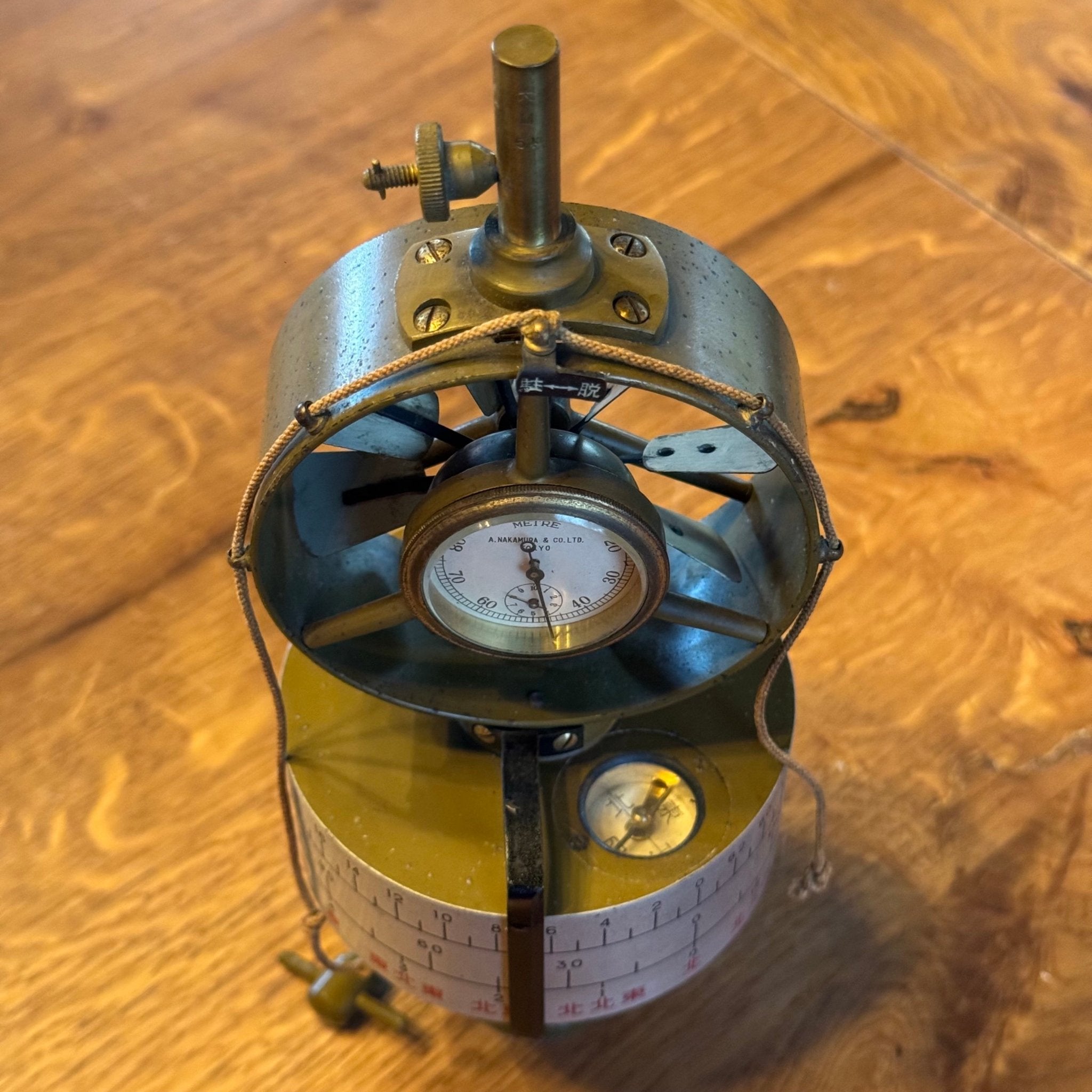 Japanse militaire veld anemometer (ca. 1930–1945) – A. Nakamura Co. Ltd., Tokyo - The Collectionist