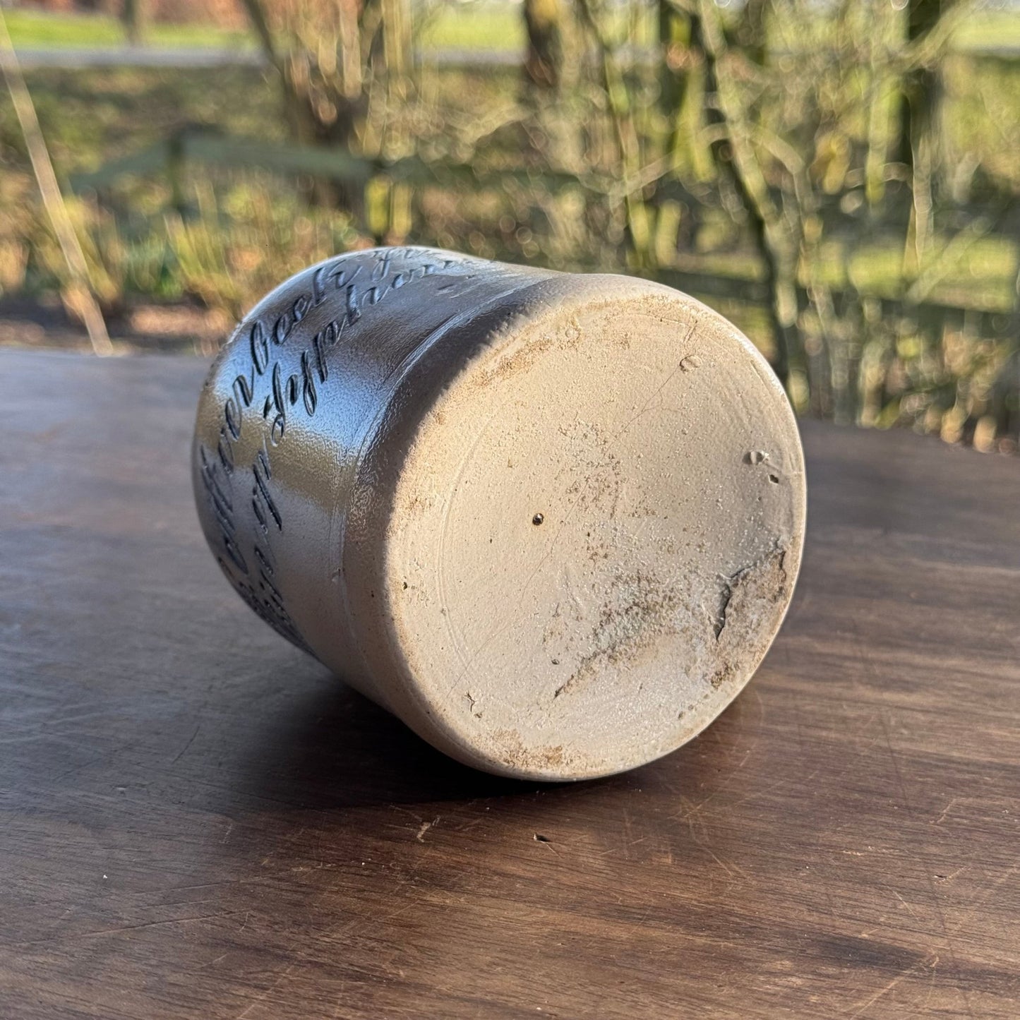 Keuls Aardewerk Bierpul B. Moerbeek 1870 - 1890 - The Collectionist