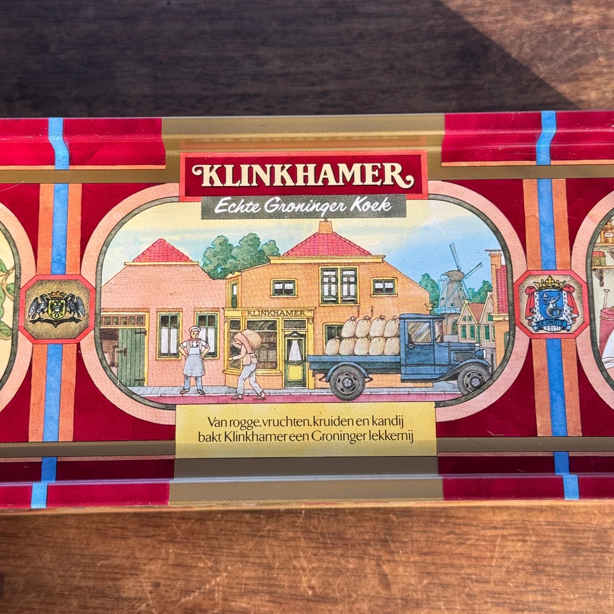 Klinkhamer Echte Groninger Koek Blik – Vintage Koekblik - The Collectionist