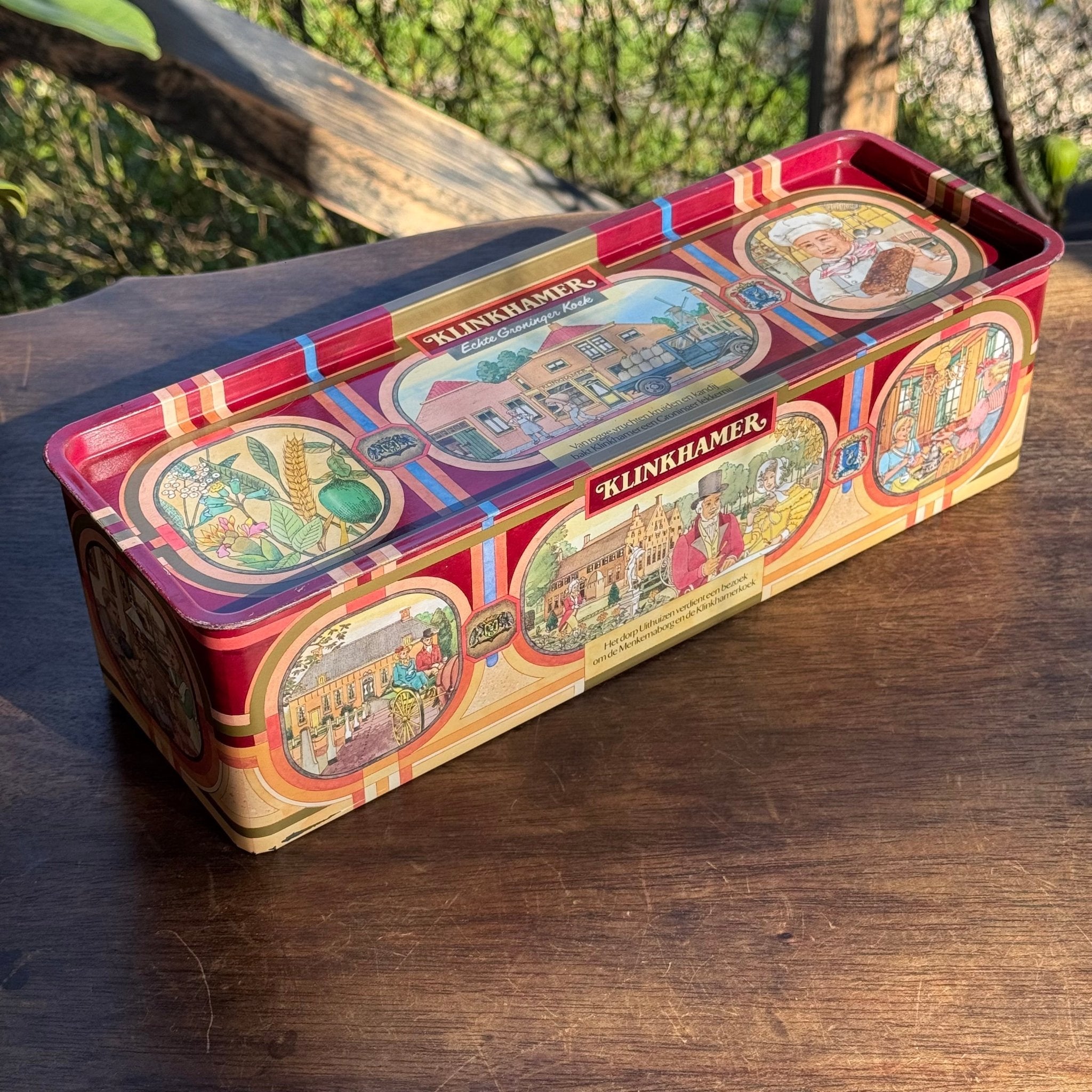 Klinkhamer Echte Groninger Koek Blik – Vintage Koekblik - The Collectionist