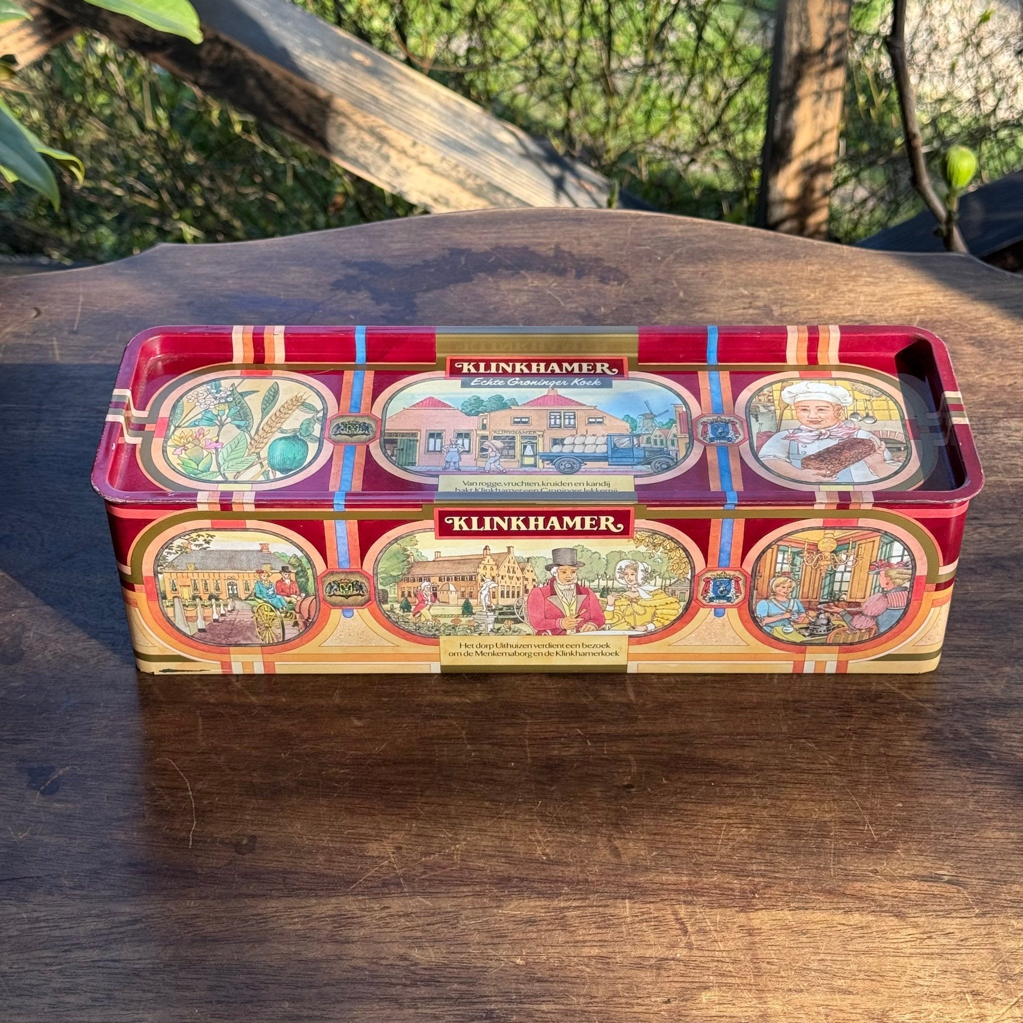 Klinkhamer Echte Groninger Koek Blik – Vintage Koekblik - The Collectionist