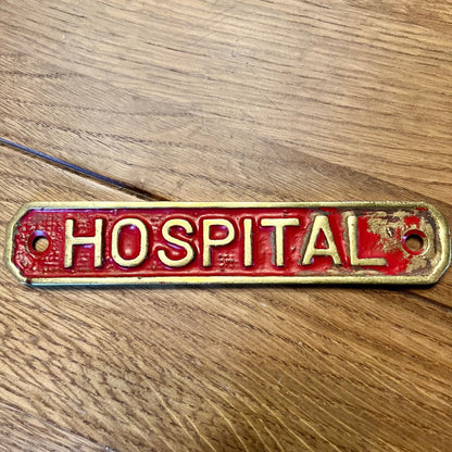 Koperen Plaquette Hospital - The Collectionist