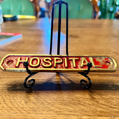 Koperen Plaquette Hospital - The Collectionist