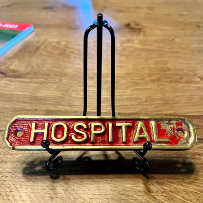 Koperen Plaquette Hospital - The Collectionist