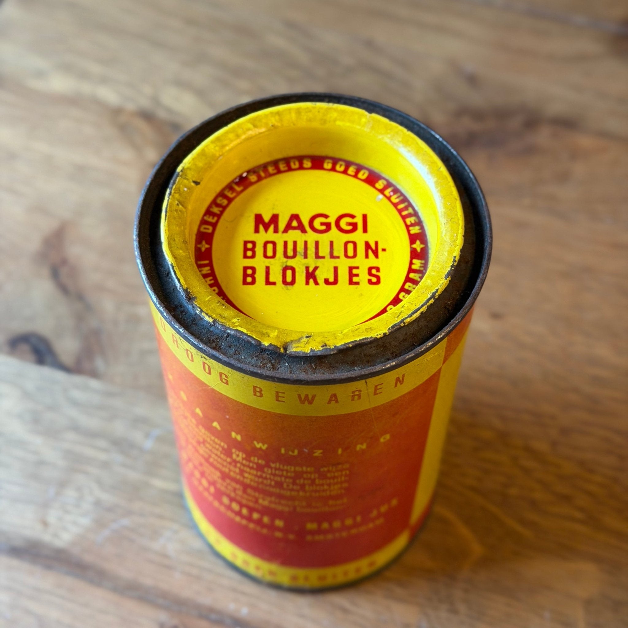 Maggi Bouillon Blokjes bewaarblik - The Collectionist