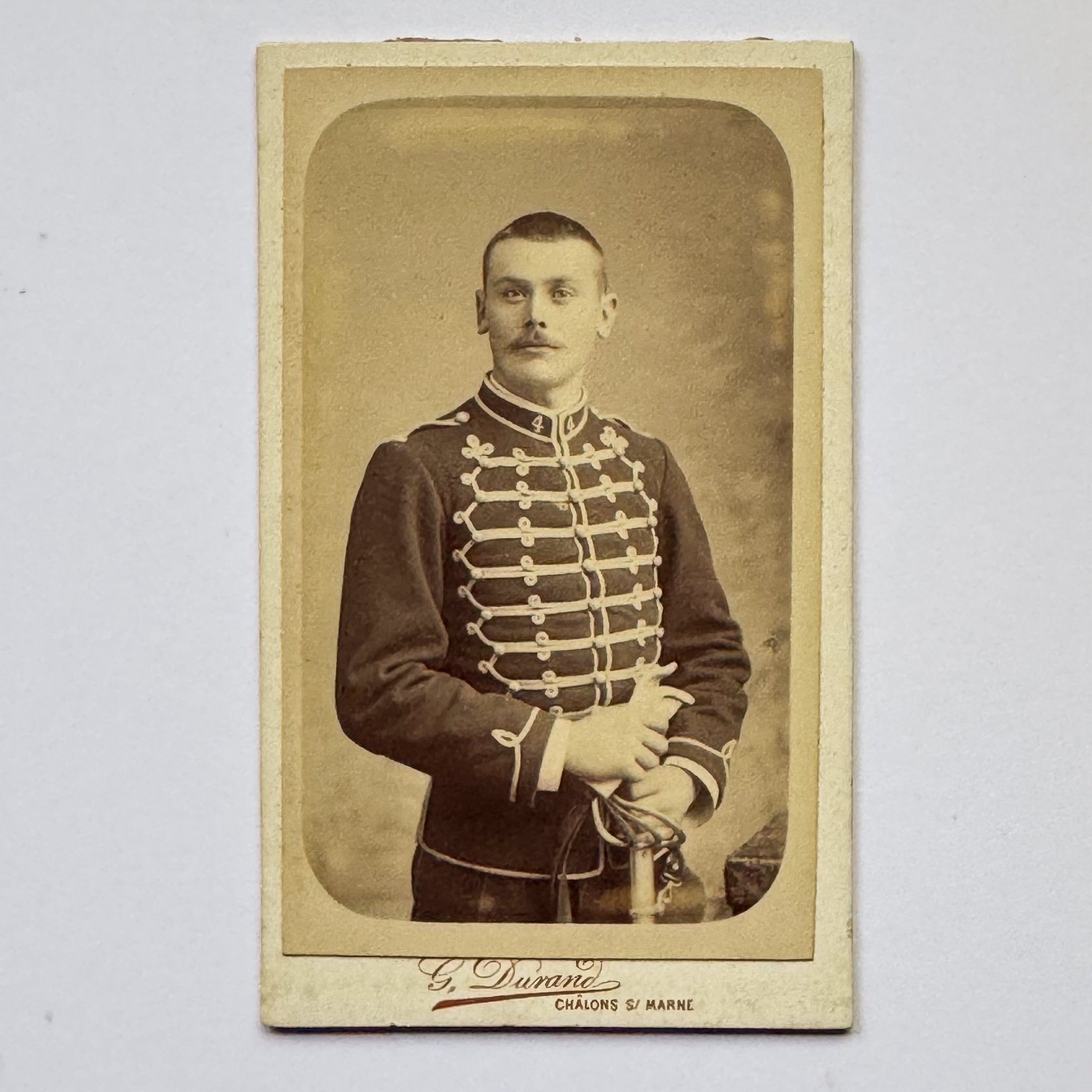 Militair portret - G. Durand, Châlons - sur - Marne (ca. 1880) - The Collectionist