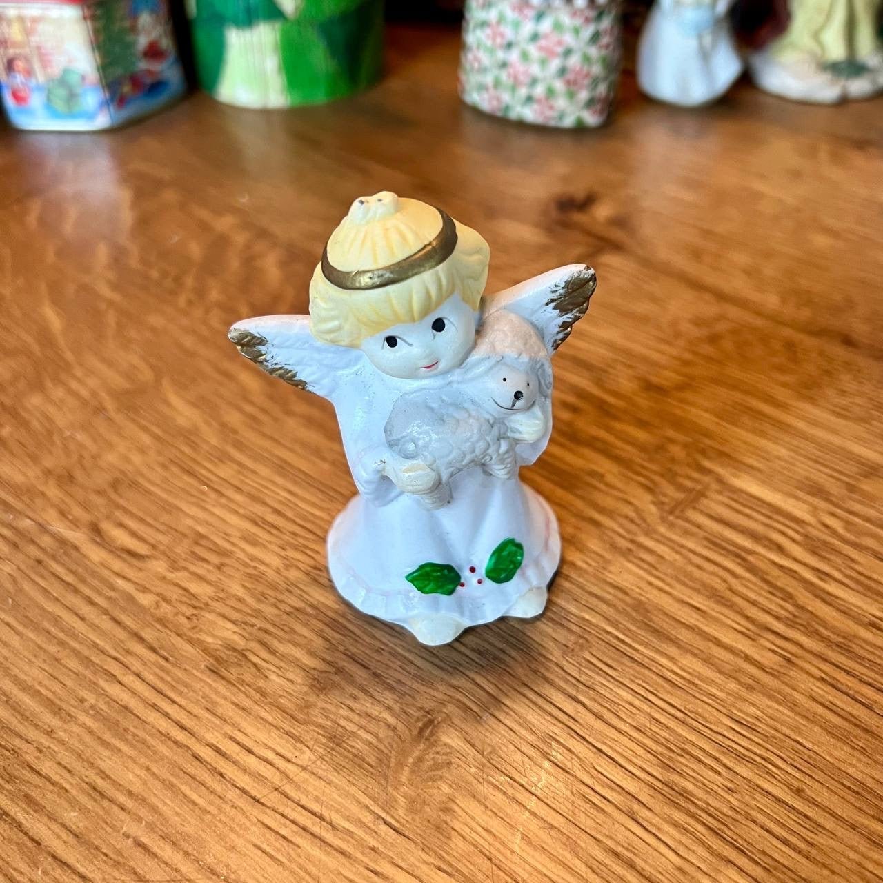 Porseleinen kerst engel ornament - The Collectionist