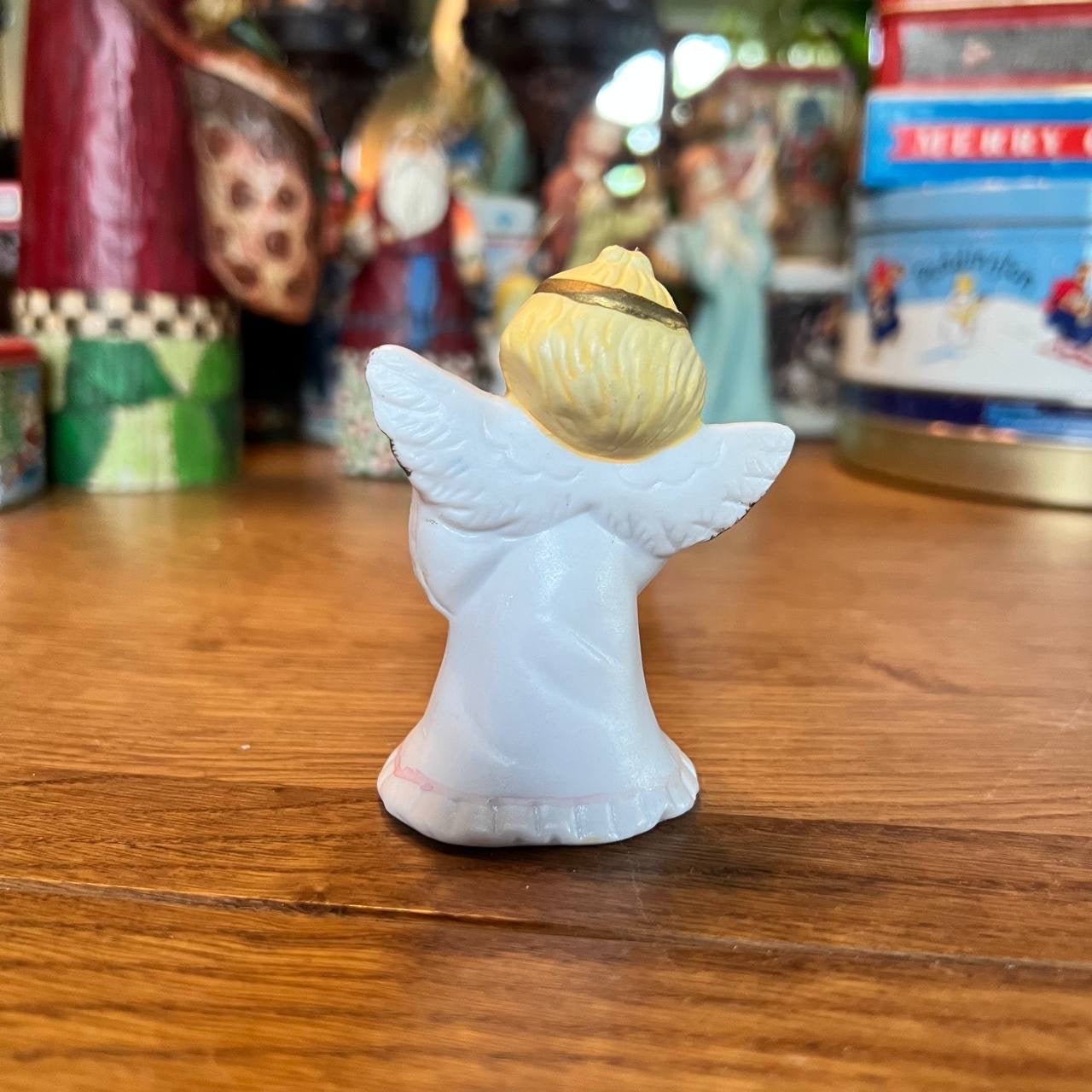 Porseleinen kerst engel ornament - The Collectionist