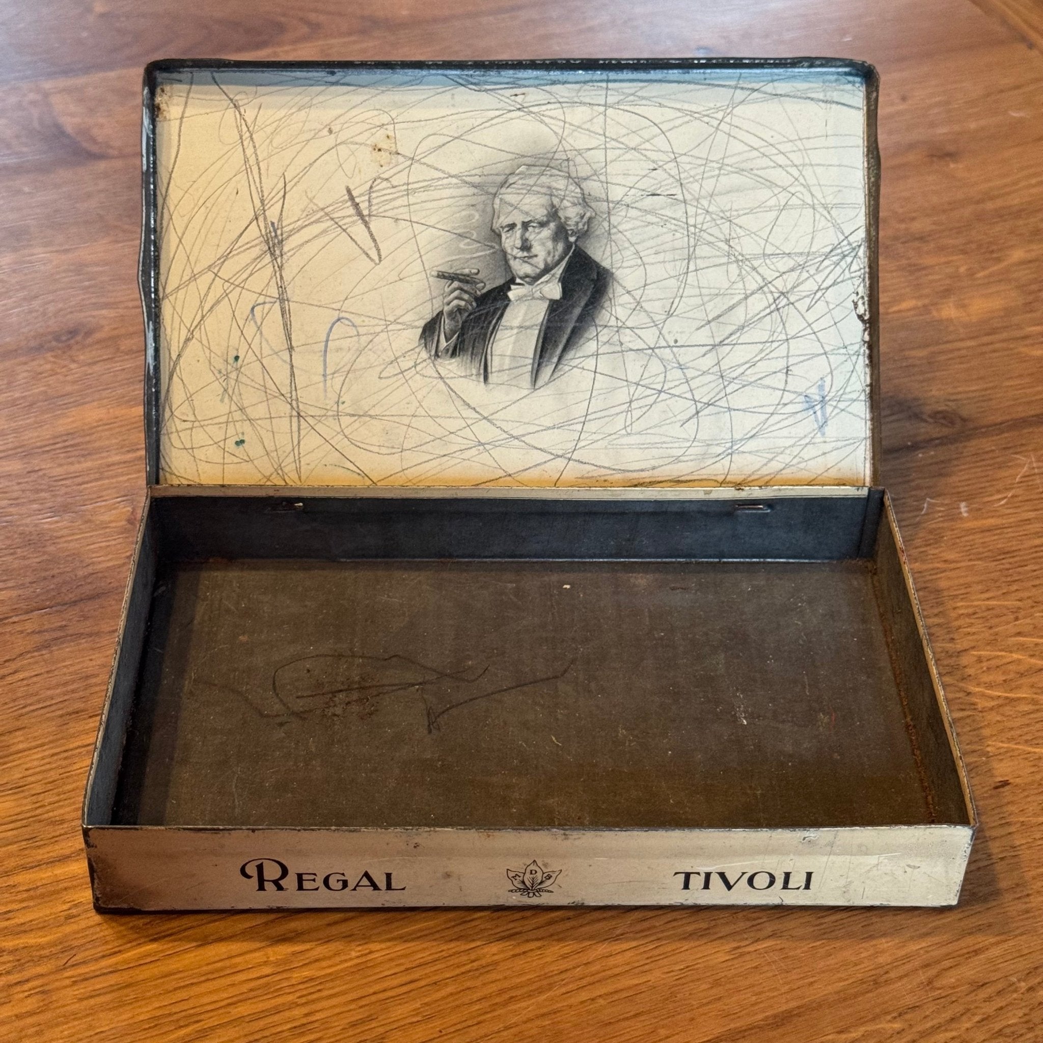 Regal Tivoli sigarenblik – 25 sigaren – vintage jaren ’50 - The Collectionist