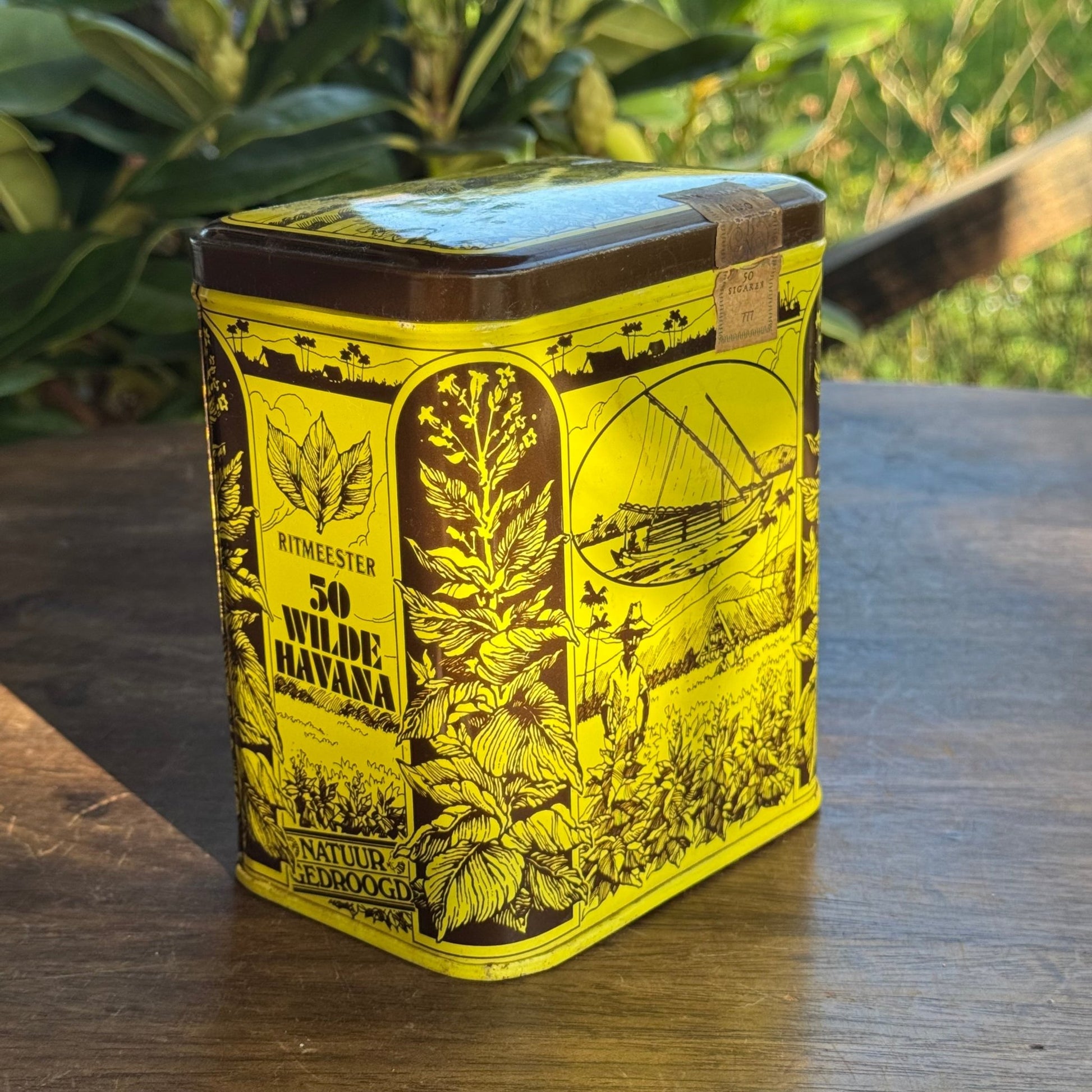 Ritmeester 50 Wilde Havana Sigarenblik - The Collectionist