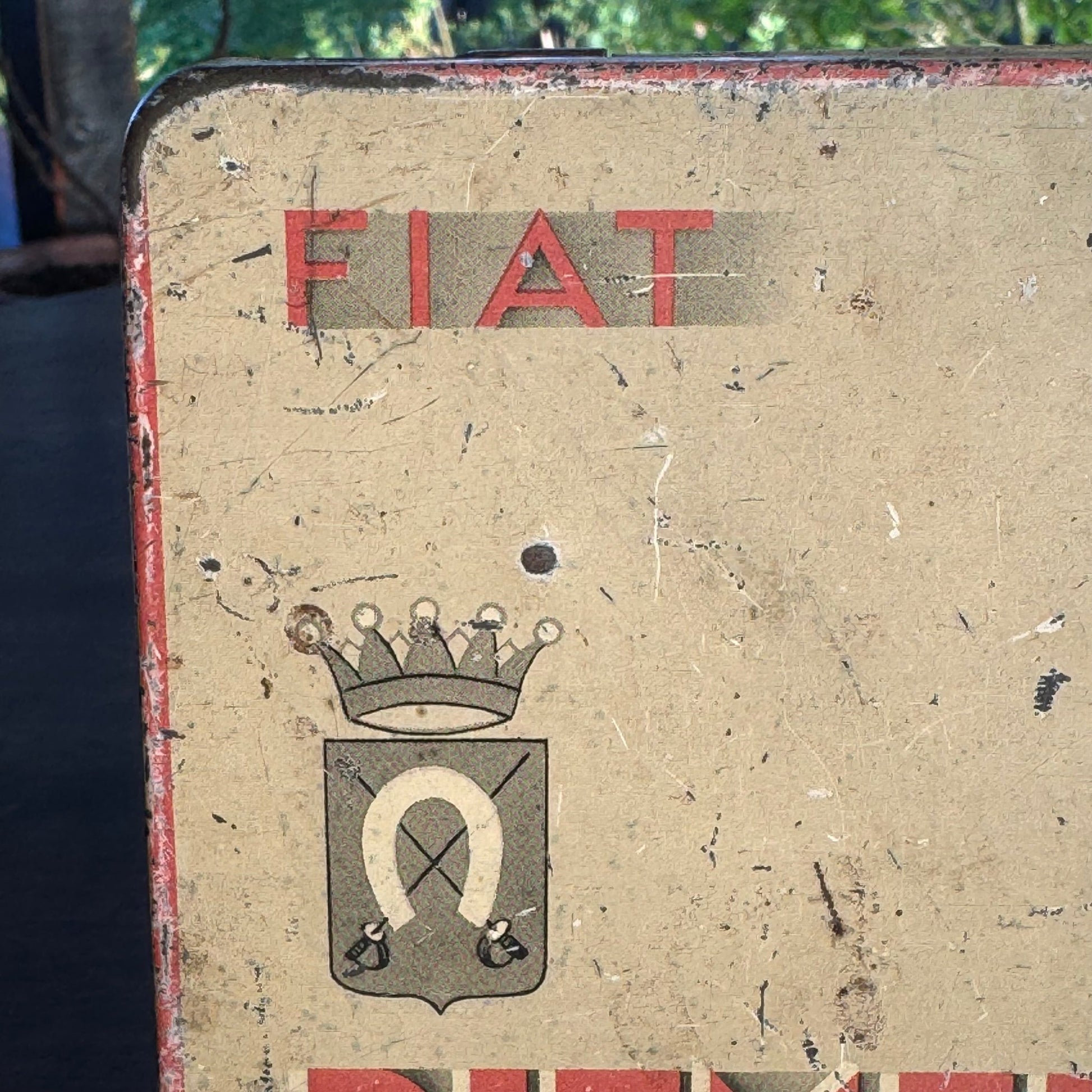 Ritmeester Fiat Sigarenblik Buat 1666 - The Collectionist