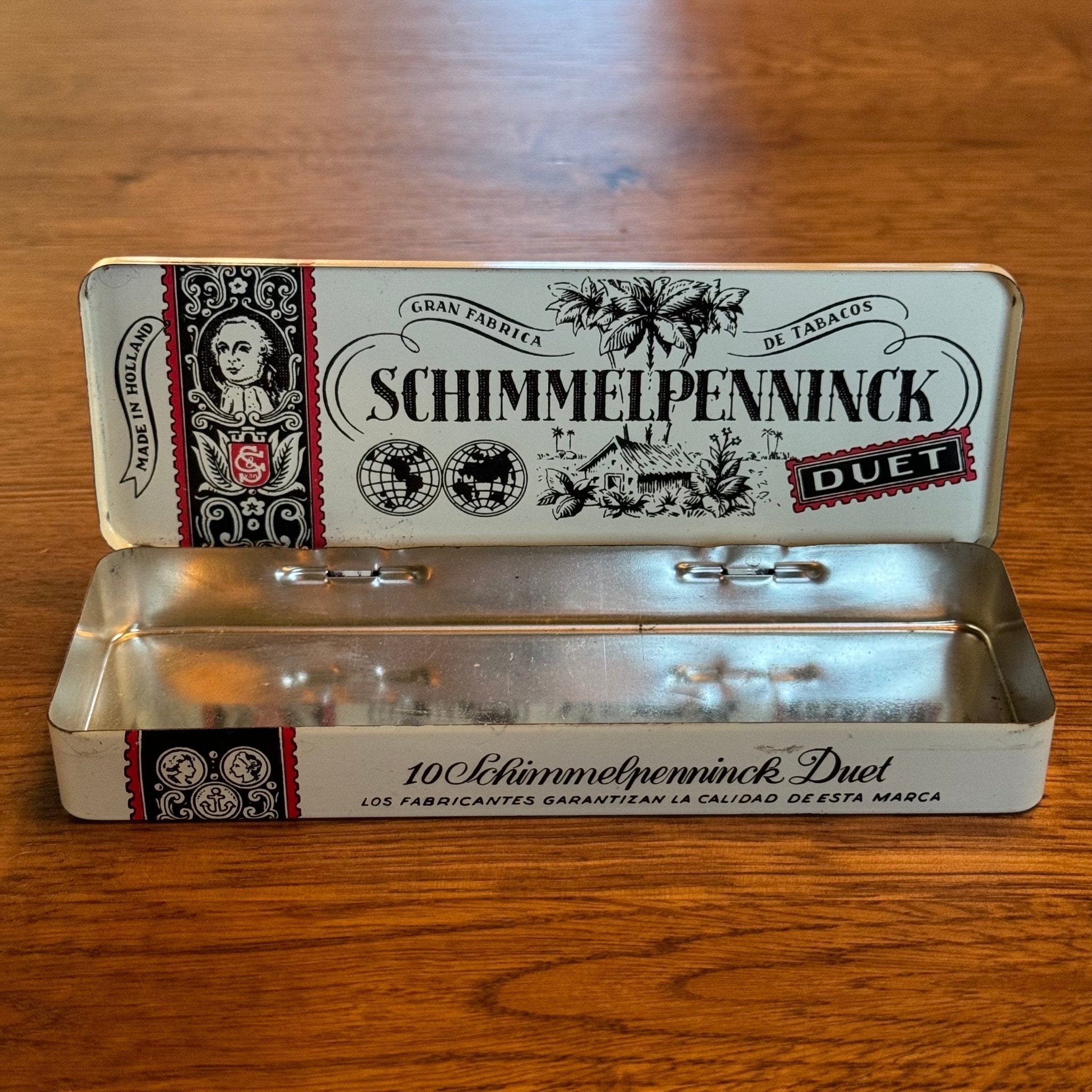 Schimmelpenninck Duet Blik – Vintage Tabaksblik - The Collectionist