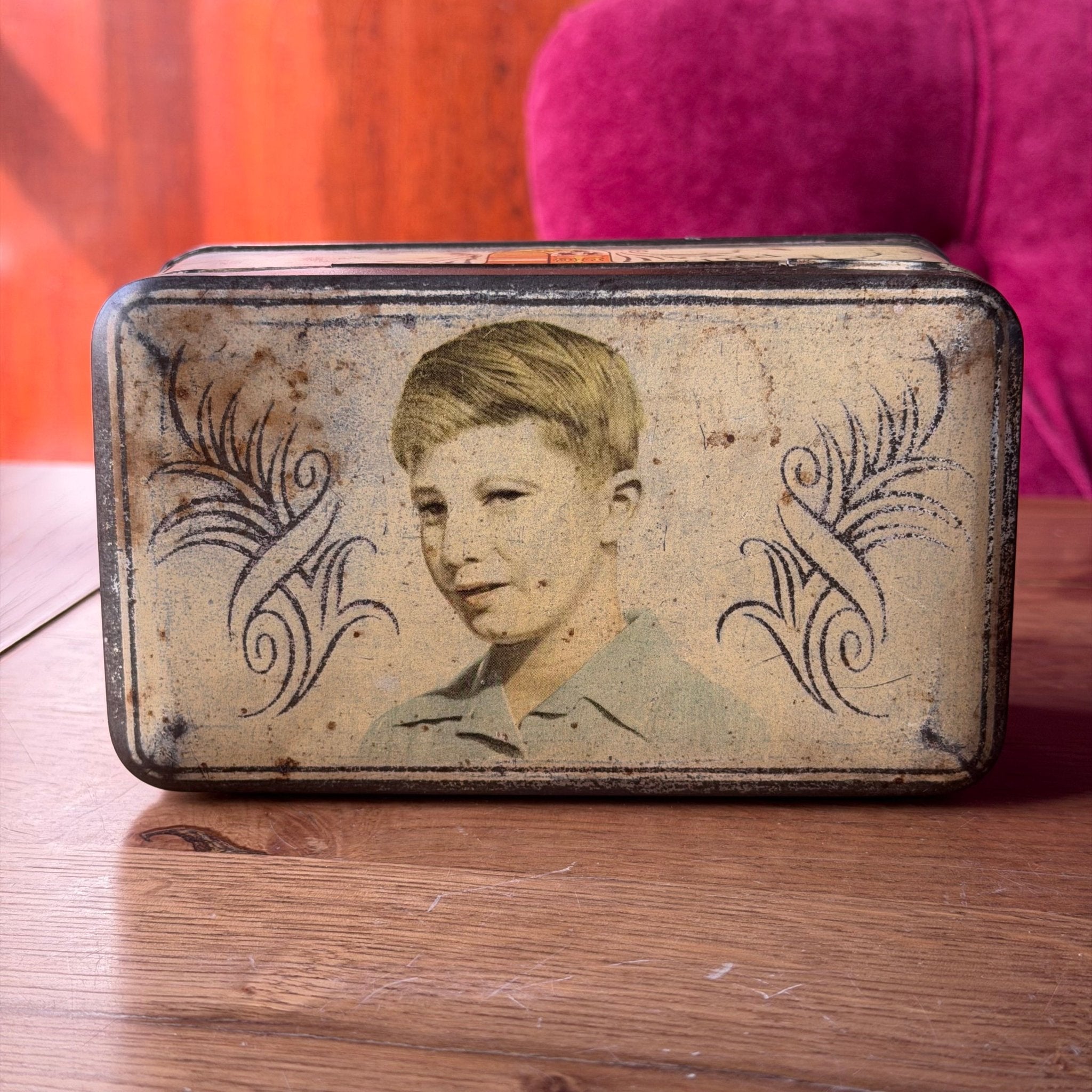 Vintage Belgisch snoepblik – Geliypear perensnoep – Prosman Frères Momalle