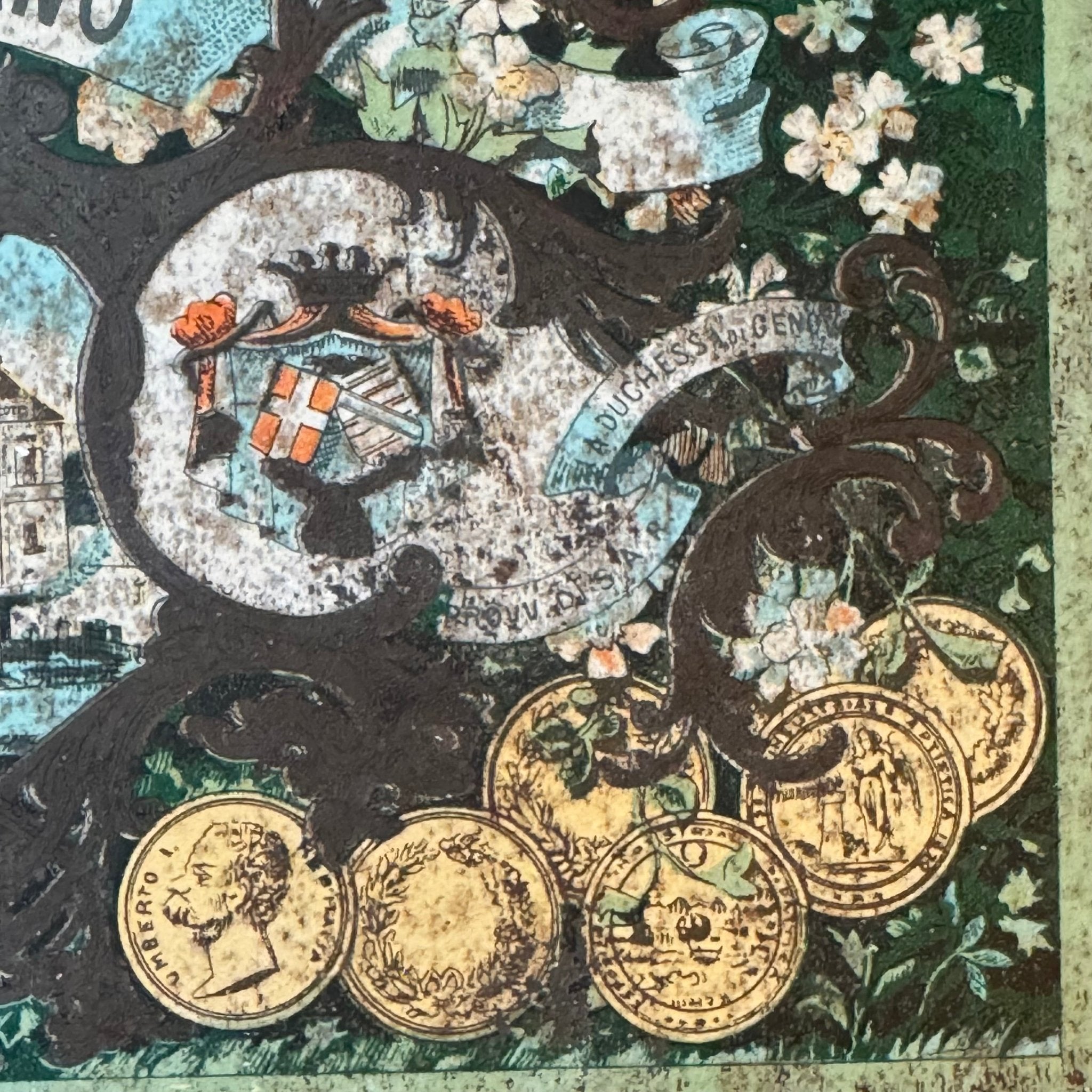 Vintage Blik D. Lazzaroni & C. Biscuits - Saronno - Reproductie 1888 - The Collectionist