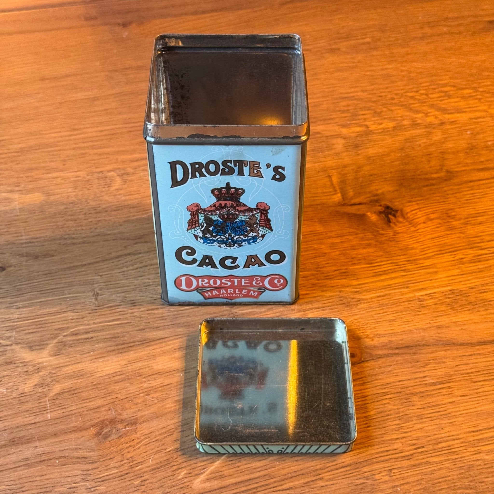 Vintage Blik Droste's Cacao & Chocolade - Verpleegster & Meisjes - Haarlem - The Collectionist