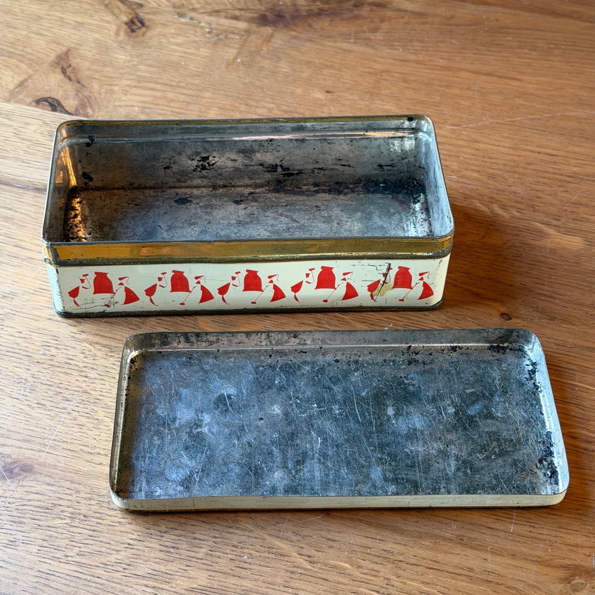 Vintage Frans Snoepblik “Les Véritables Bêtises de Cambrai” – Martin Martine