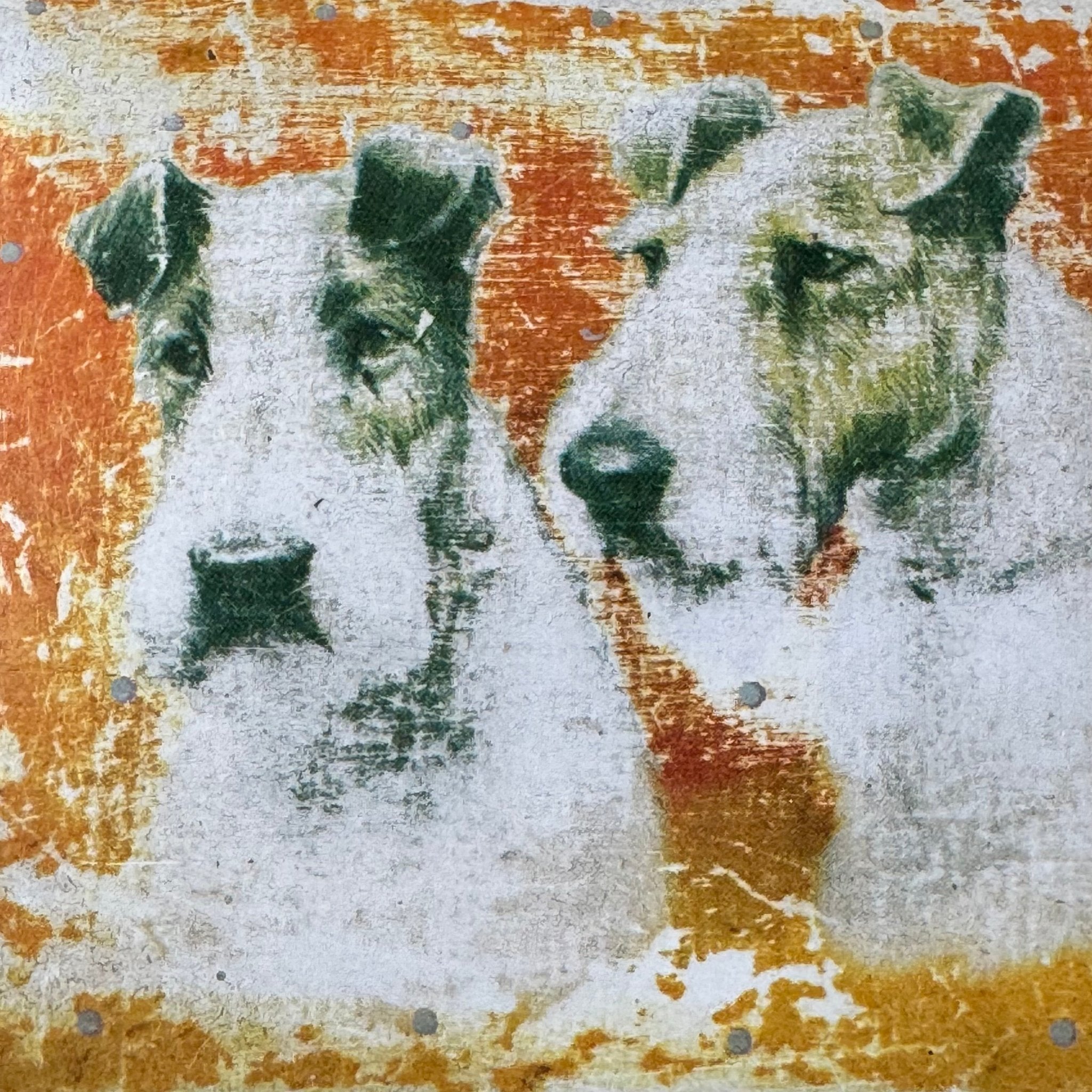 Vintage hondenblik – blik met spaniel & terrier illustraties (jaren 50–60) - The Collectionist