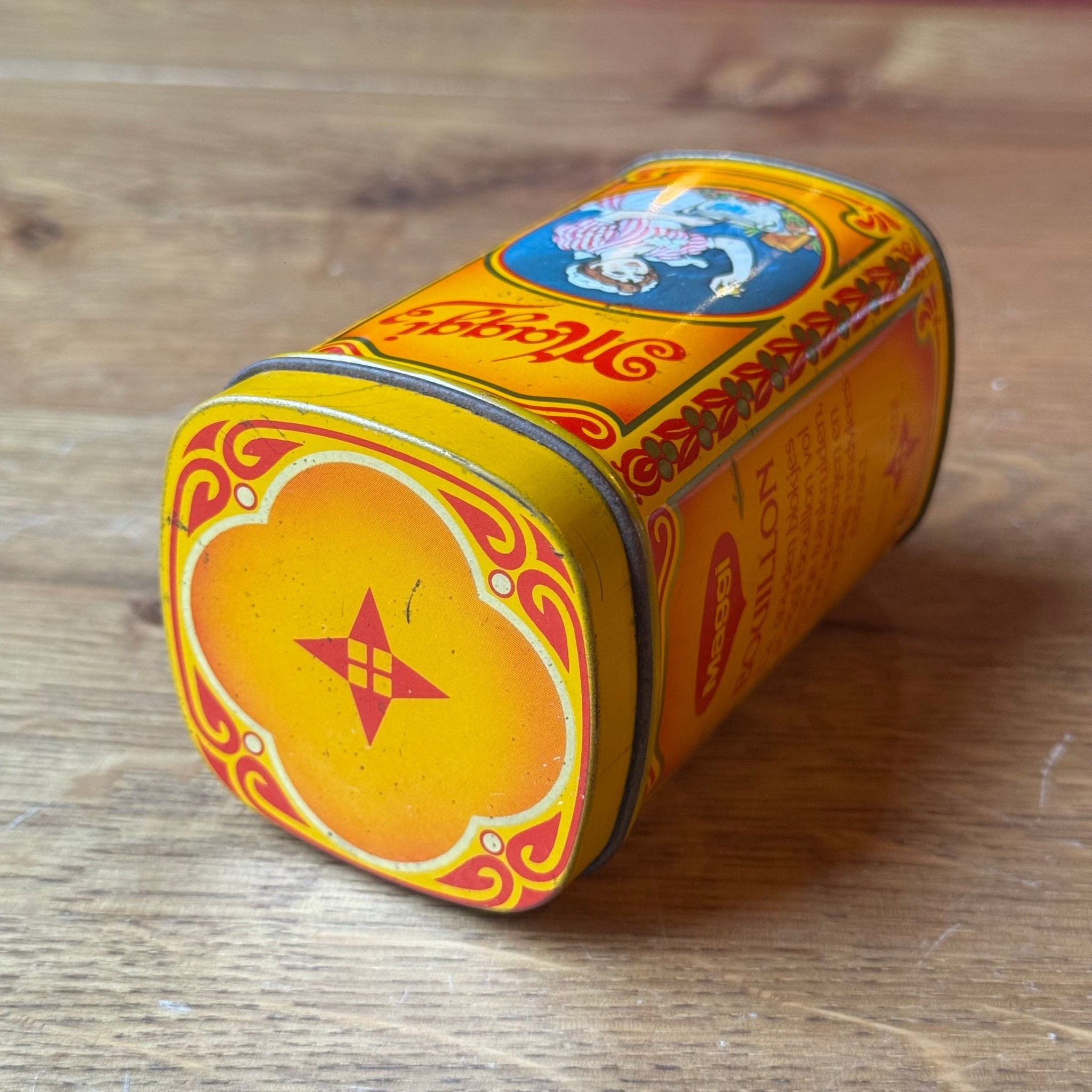 Vintage Maggi Bouillon Blikje - De Gouden Blokjes (Jaren '80) - The Collectionist
