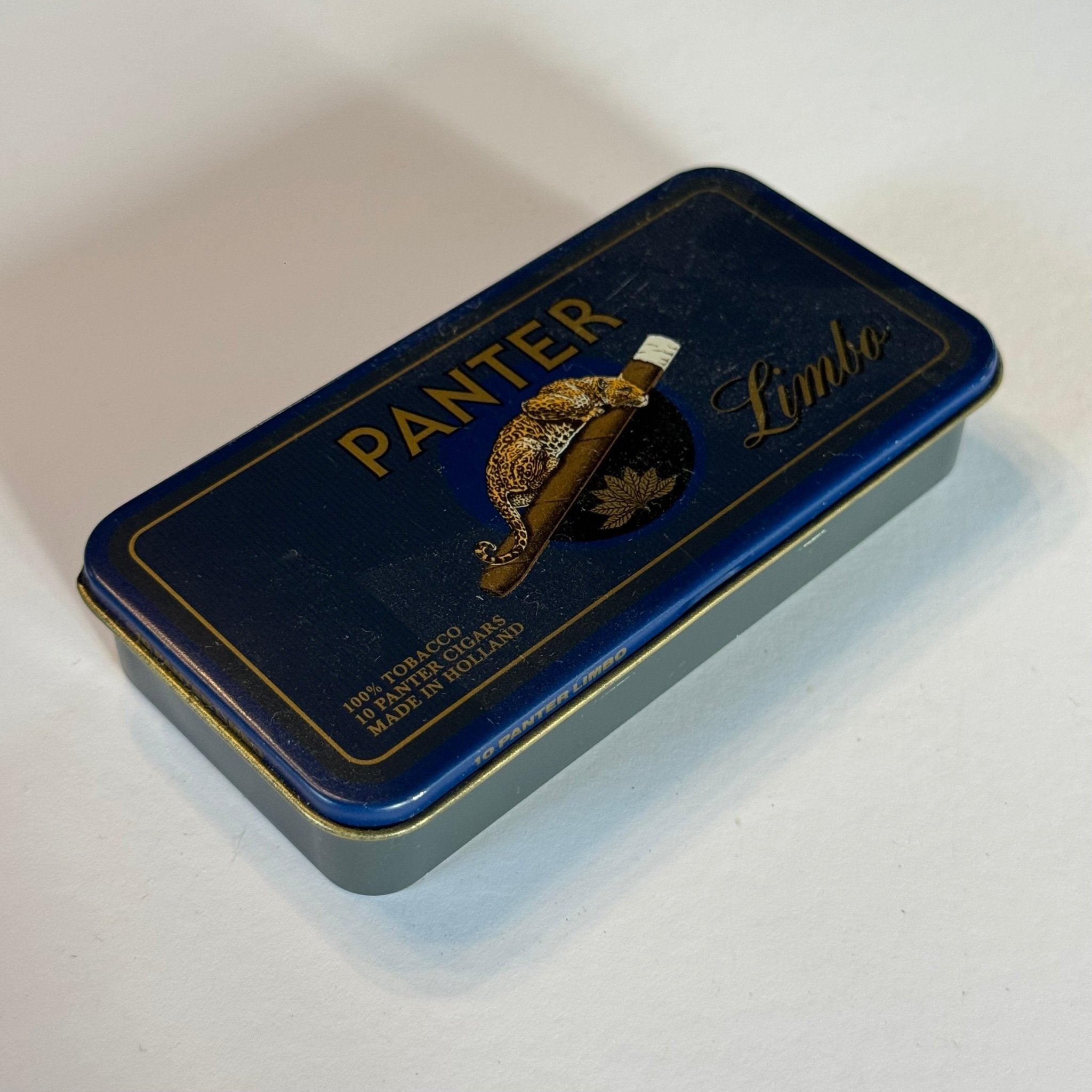 Vintage Panter Limbo Cigar Tin – Made in Holland (ca. 1980s) - The Collectionist