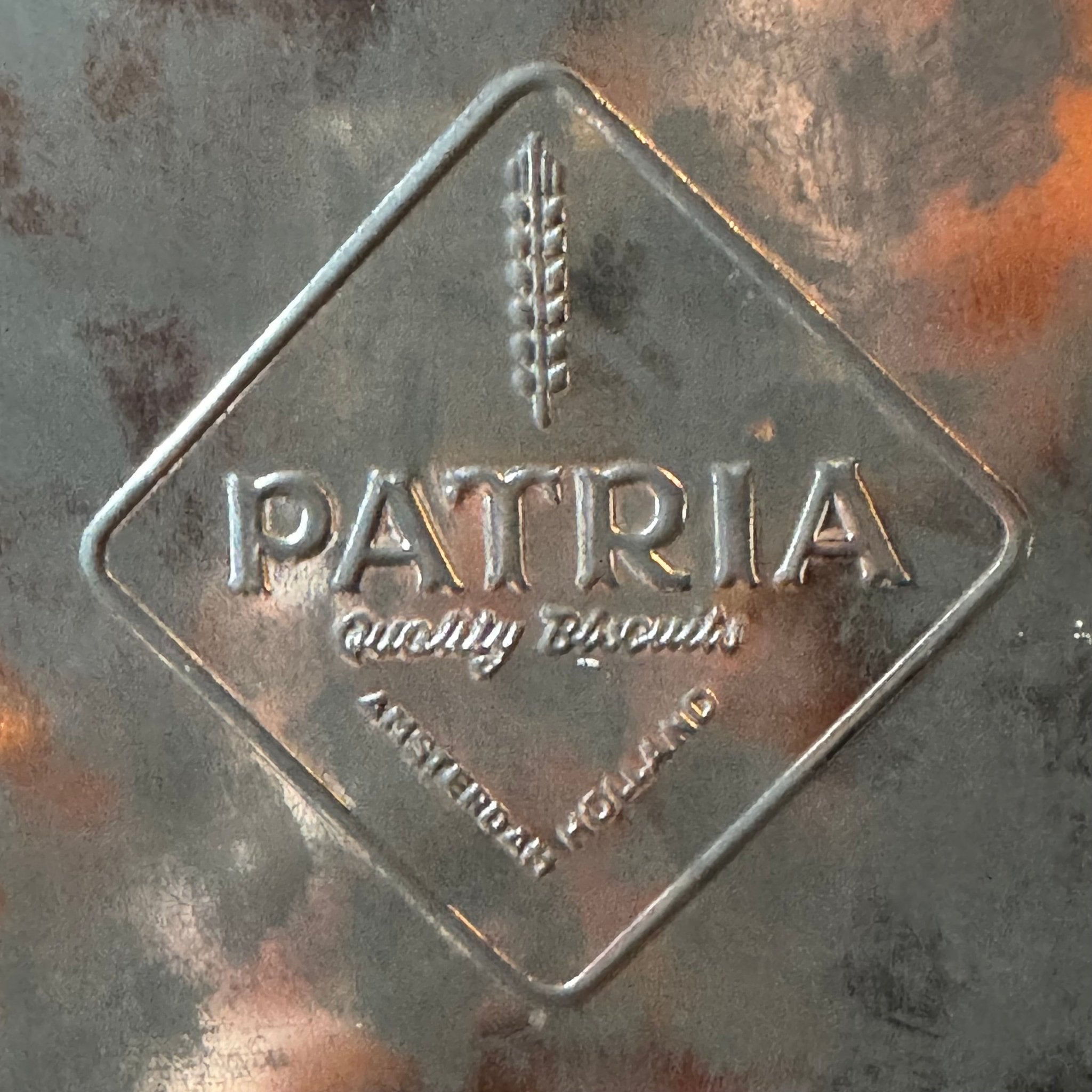 Vintage Patria Dutch Country Biscuits Blik – Klompen & Tulpen - The Collectionist